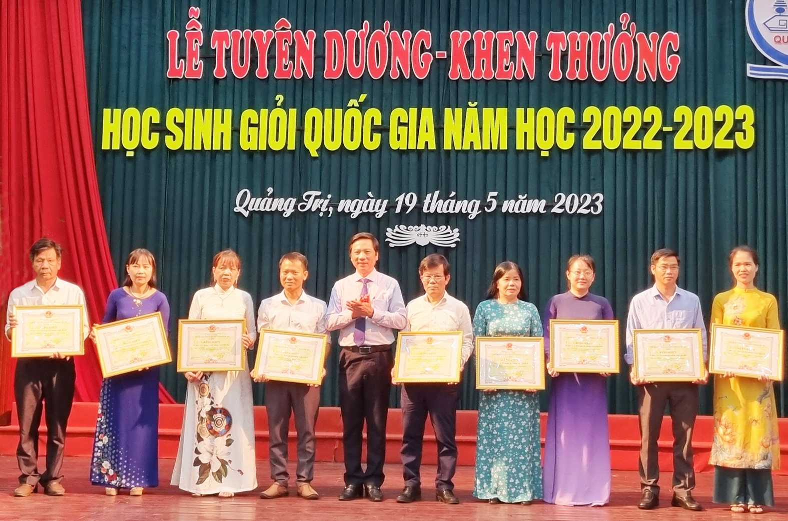 Tuyên dương, khen thưởng học sinh giỏi quốc gia THPT năm học 2022-2023