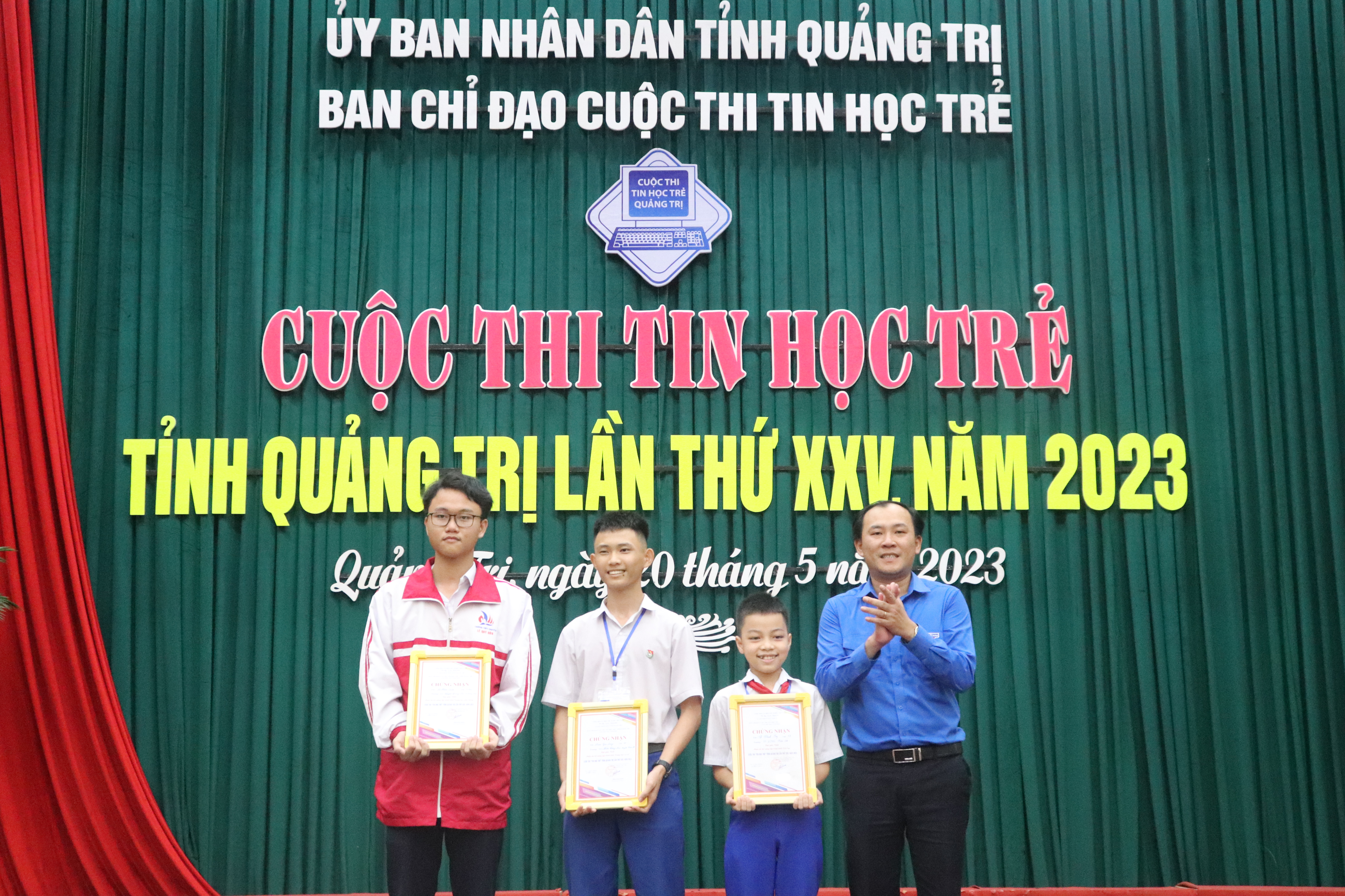 195 học sinh tham gia Cuộc thi “Tin học trẻ” tỉnh Quảng Trị