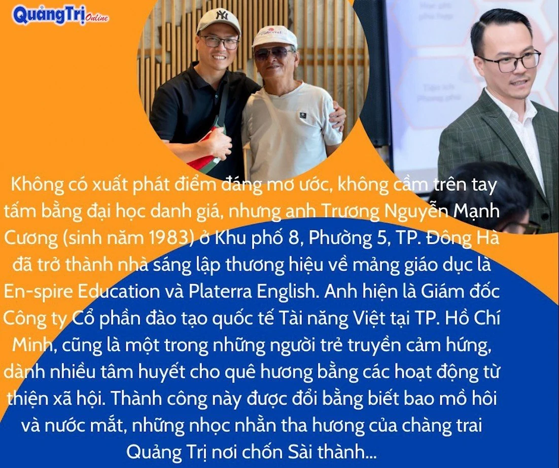 Doanh nhân trẻ vươn lên từ gian khó…