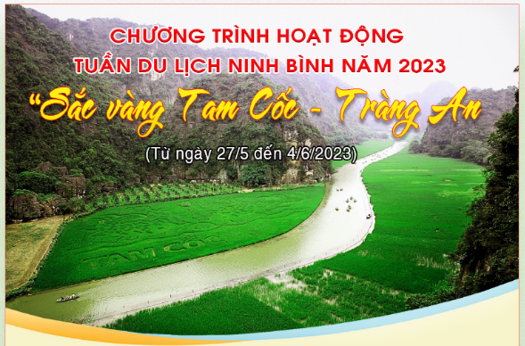 [Infographics] Chương trình hoạt động Tuần Du lịch Ninh Bình năm 2023
