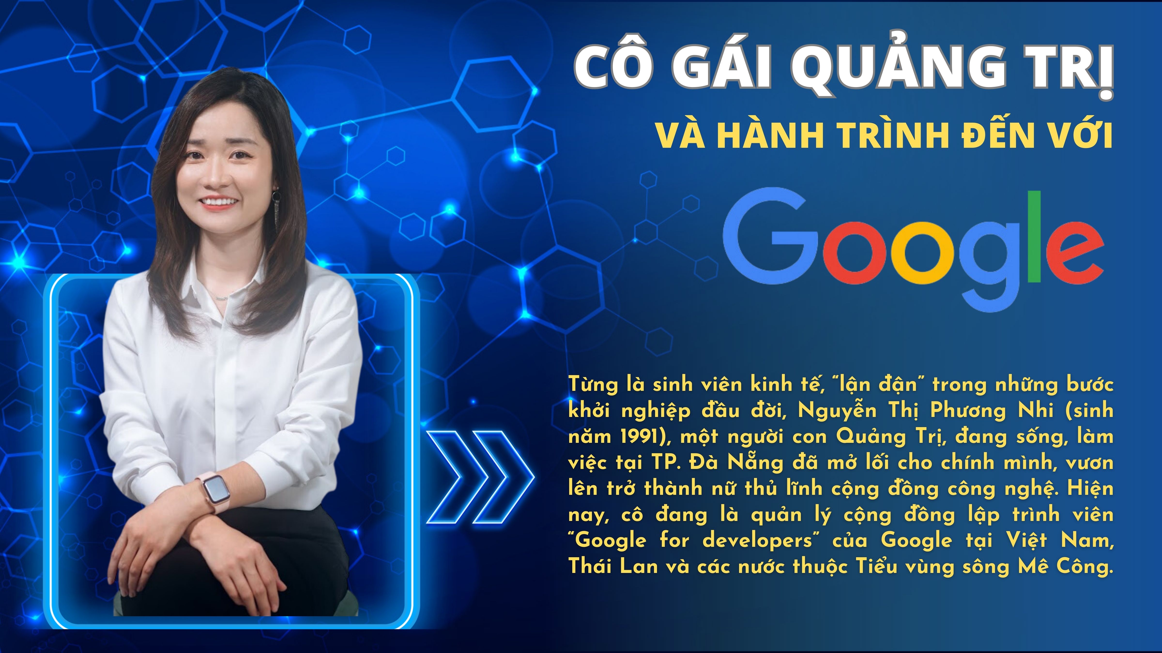 Cô gái Quảng Trị và hành trình đến với Google