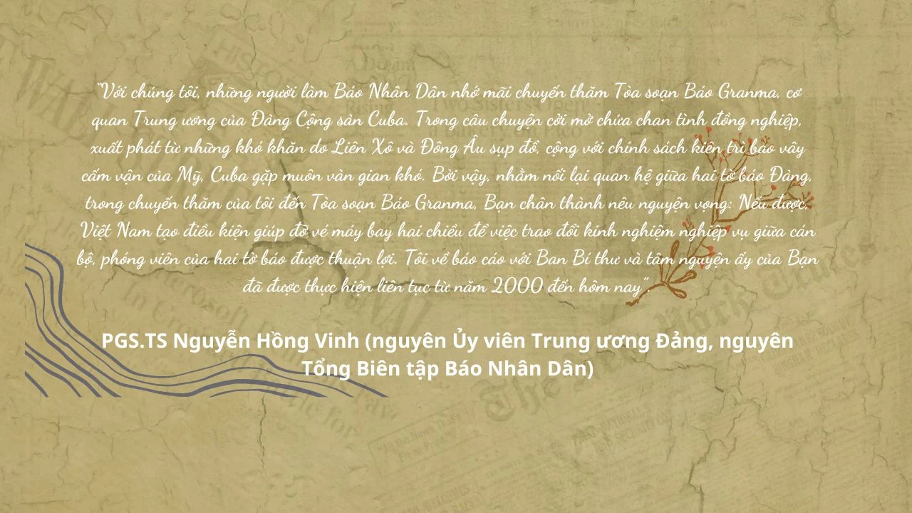 Mối quan hệ hữu nghị, hợp tác Việt Nam-Cuba: Bài 1- Thúc đẩy mối quan hệ hợp tác ngày càng bền chặt, phát triển