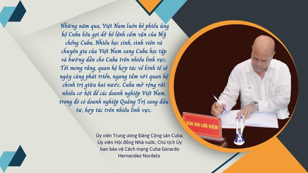 Mối quan hệ hữu nghị, hợp tác Việt Nam - Cuba: Bài 5- Biểu tượng của tự do, hòa bình và lòng nhân ái