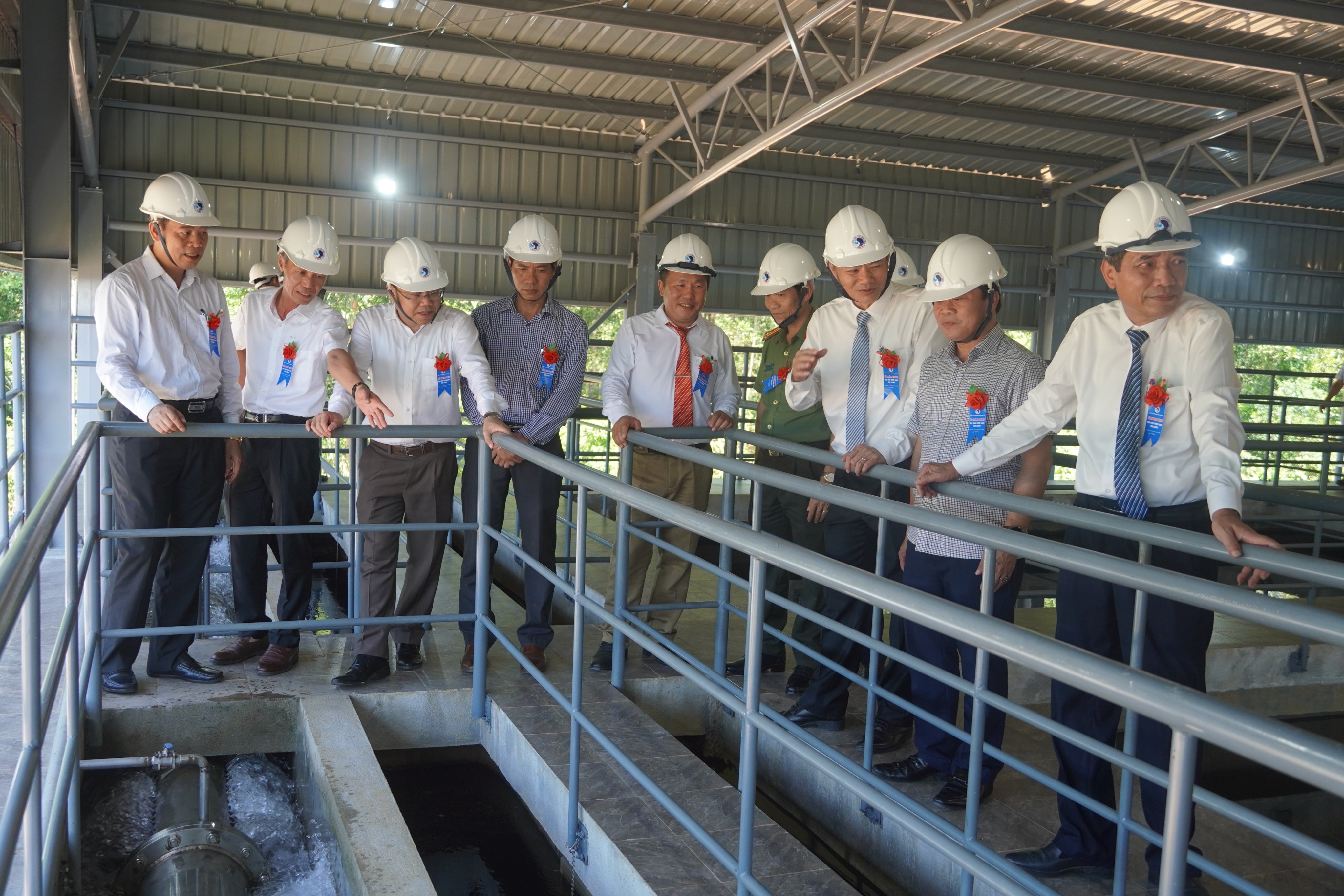Khánh thành Nhà máy nước sạch Tân Lương