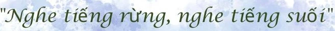 Đưa trẻ đến với rừng