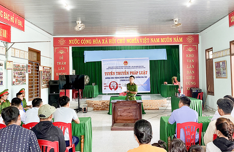 Tăng cường công tác tuyên truyền phòng, chống ma túy