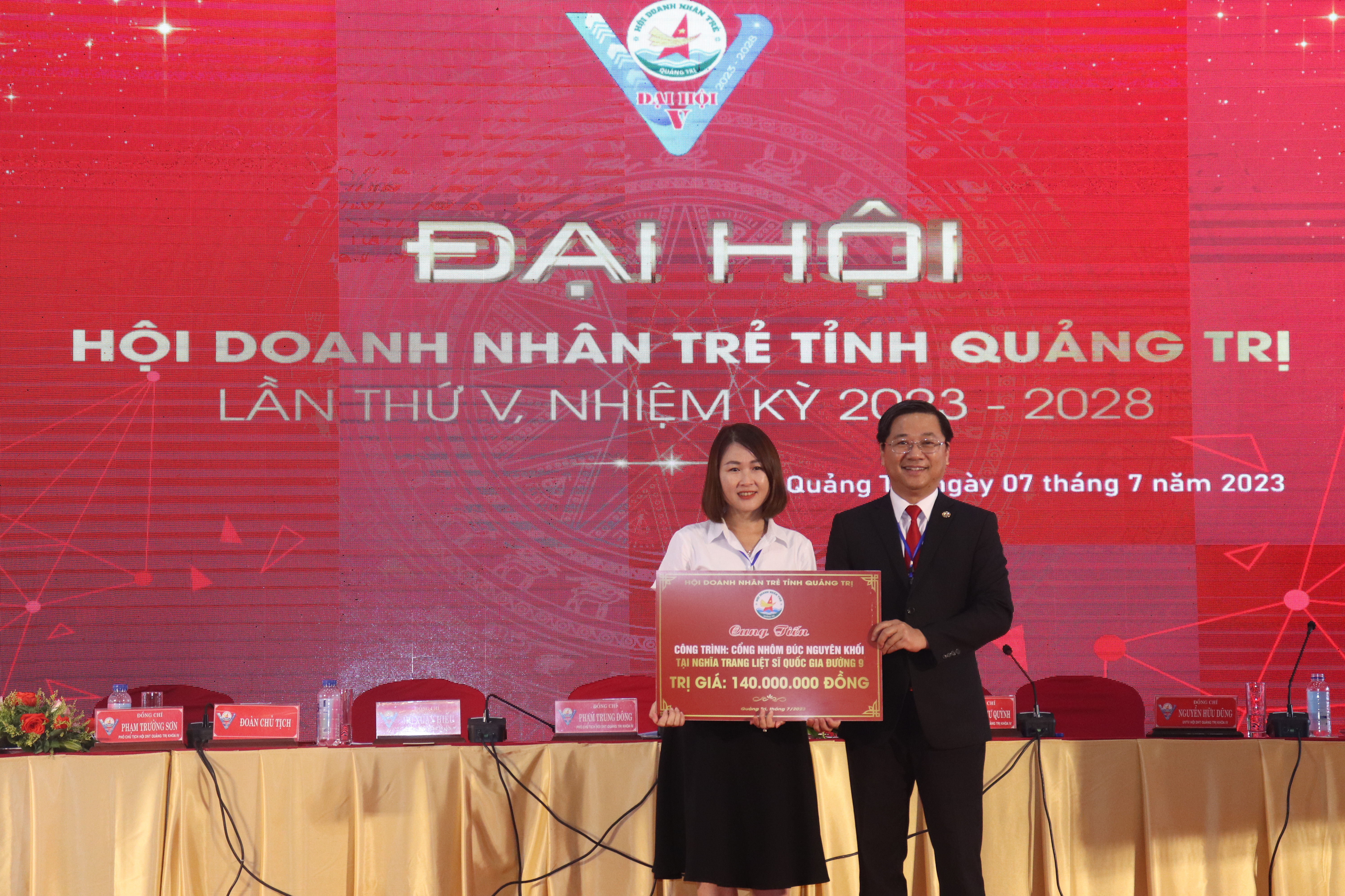 Đại hội Hội Doanh nhân trẻ tỉnh Quảng Trị lần thứ V, nhiệm kỳ 2023 – 2028