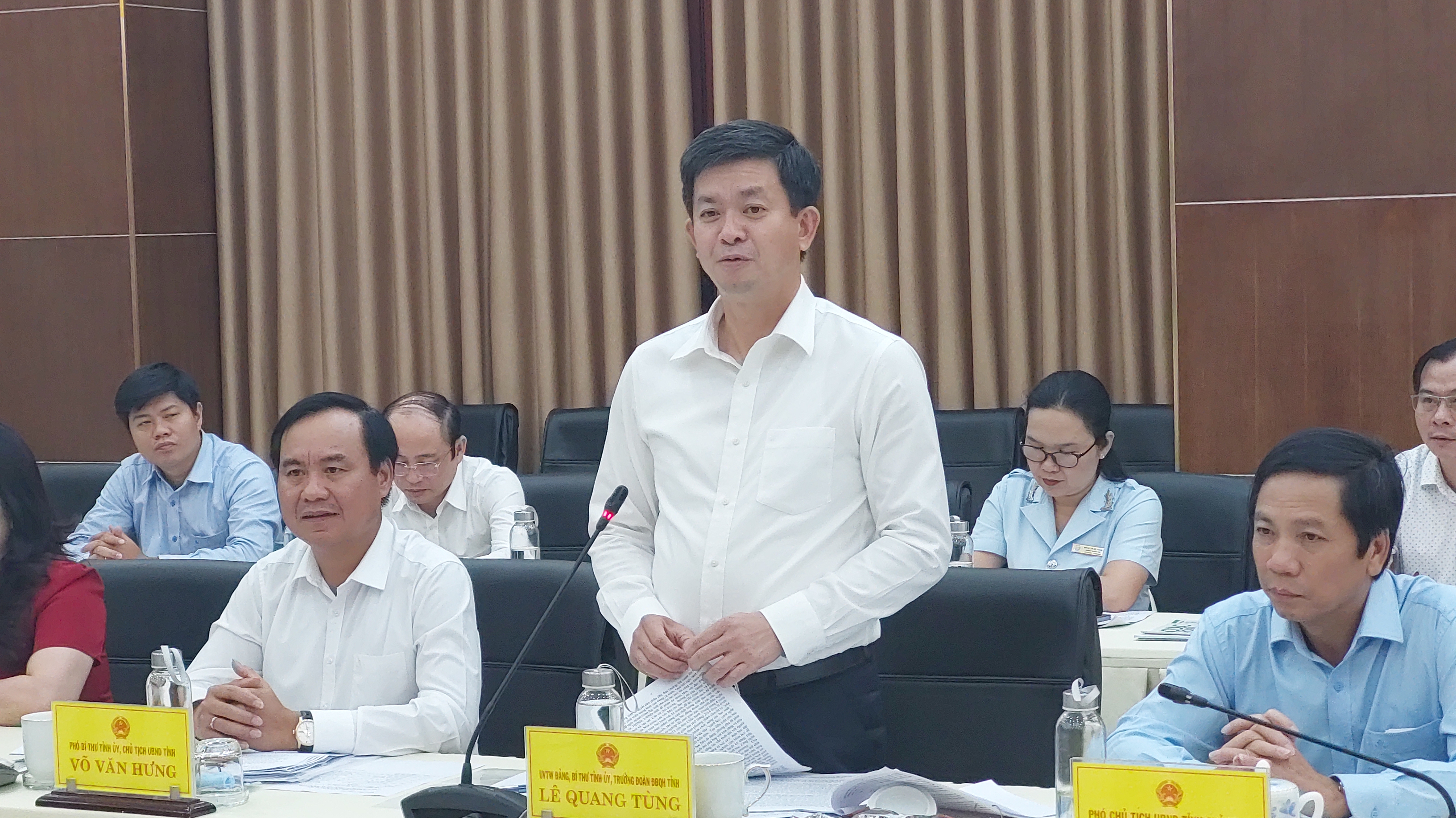 Bộ trưởng Bộ GD&ĐT Nguyễn Kim Sơn làm việc với tỉnh Quảng Trị