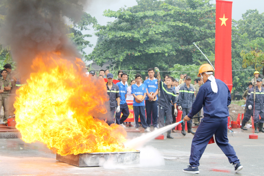 Nâng cao năng lực phòng cháy, chữa cháy