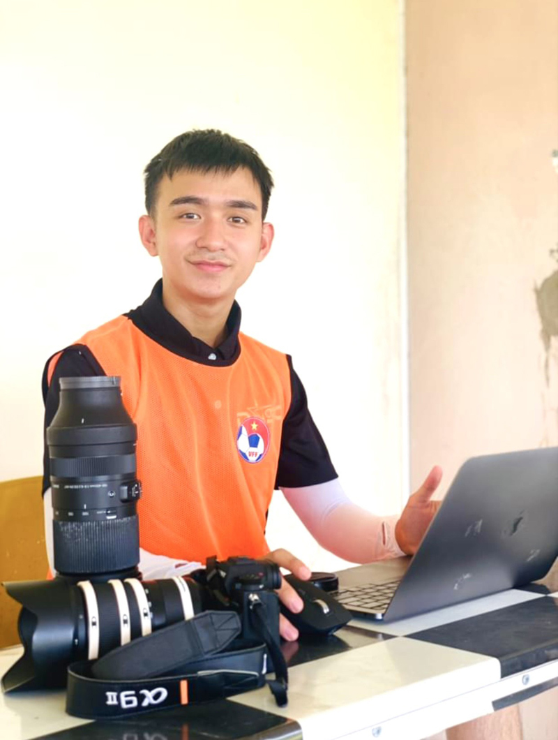 Yêu thể thao bằng... nhiếp ảnh