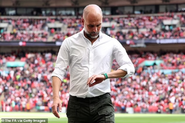 Để mất Siêu Cup Anh, HLV Pep Guardiola phàn nàn về thời gian trận đấu