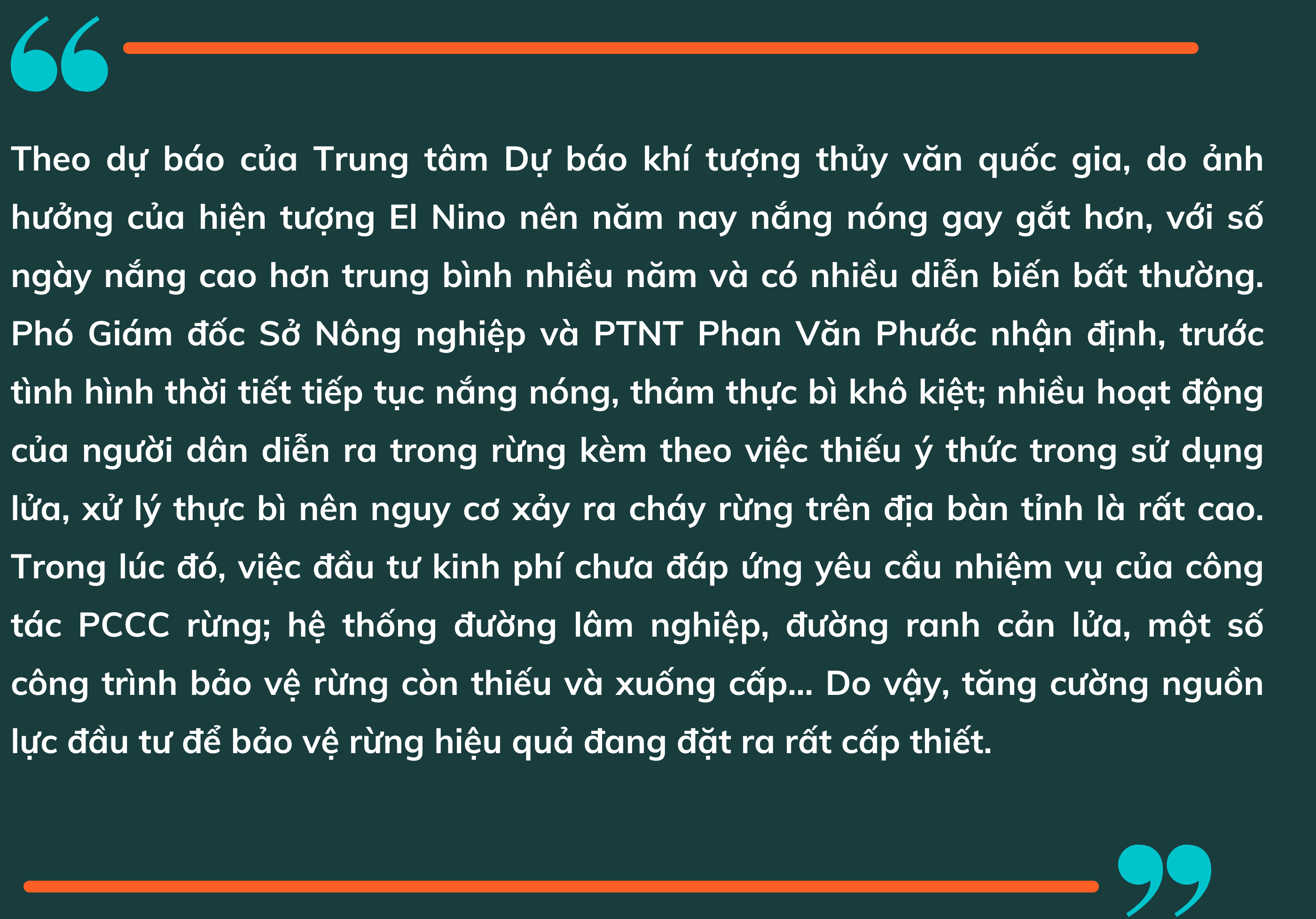 Gian nan canh lửa, giữ rừng. Bài 3: Tăng cường nguồn lực đầu tư để bảo vệ rừng hiệu quả