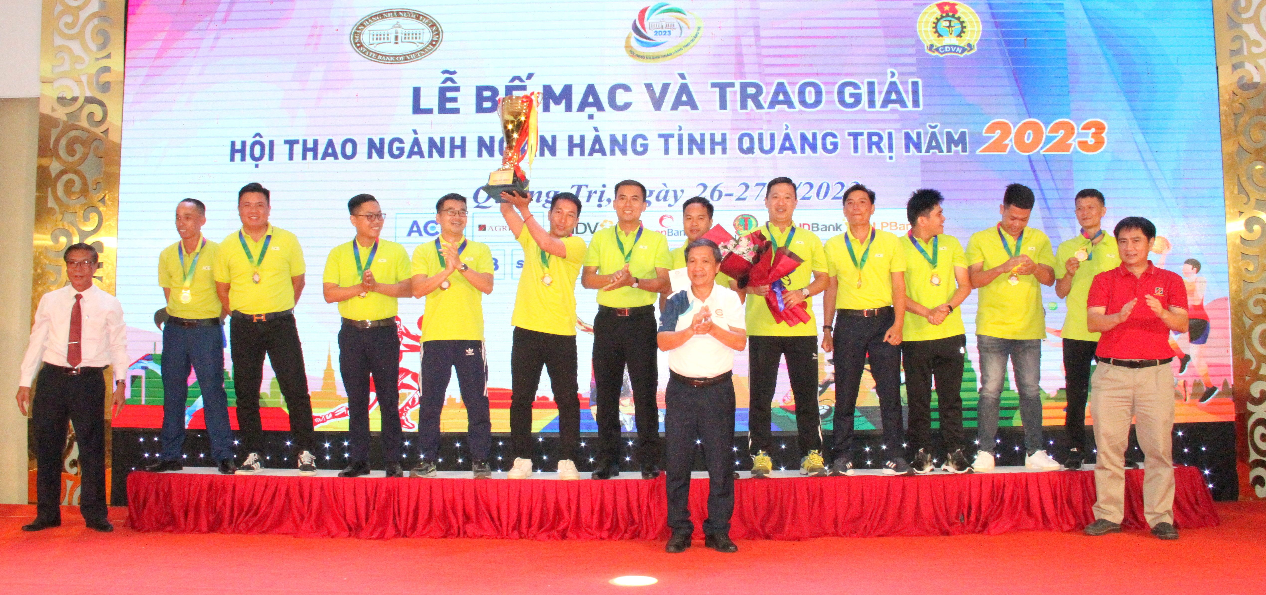 Bế mạc Hội thao ngành Ngân hàng Quảng Trị năm 2023