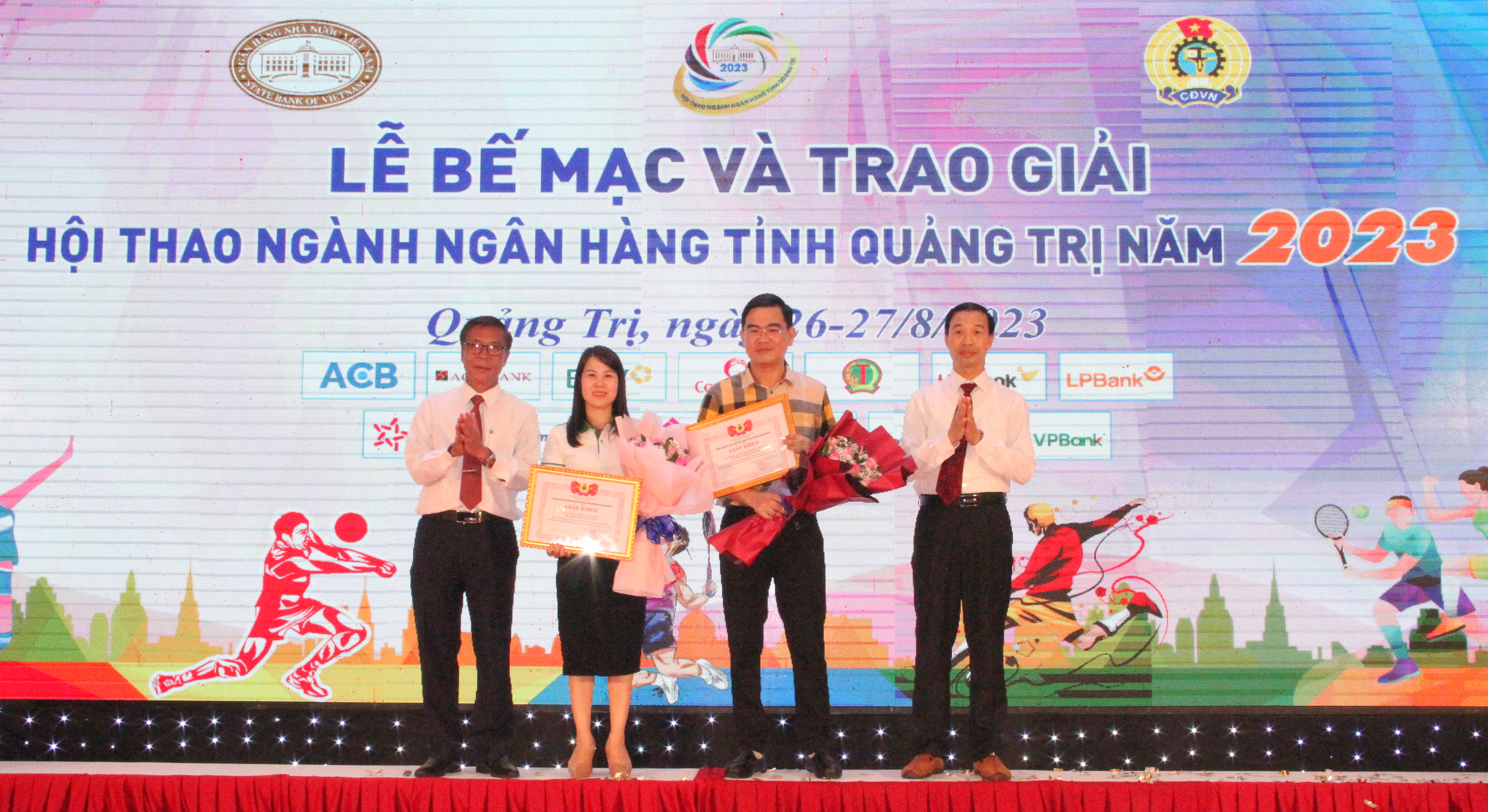 Bế mạc Hội thao ngành Ngân hàng Quảng Trị năm 2023