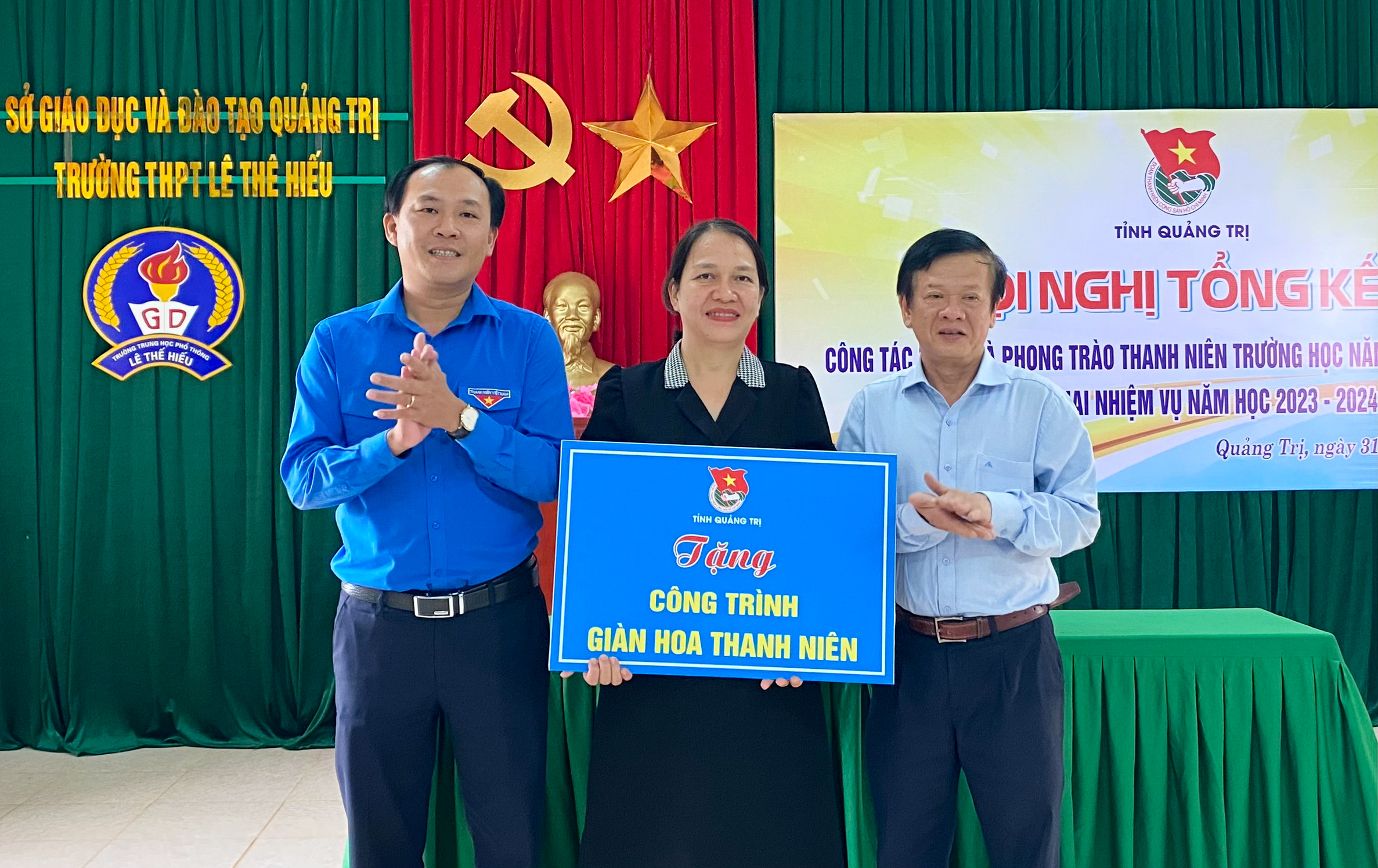 Triển khai chương trình công tác đoàn và phong trào thanh niên trường học năm học 2023 - 2024