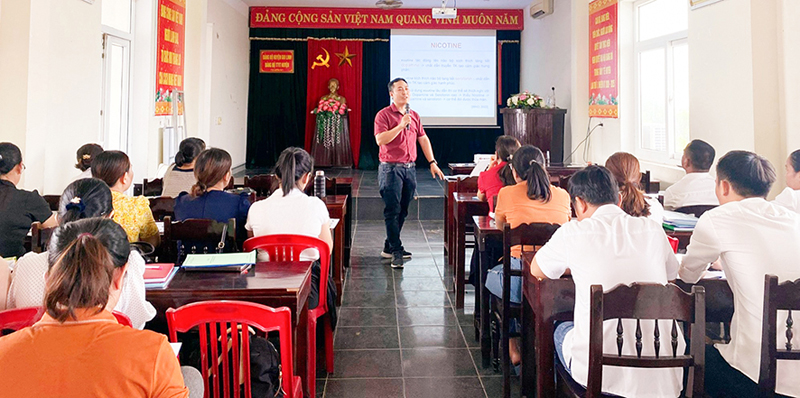 Gio Linh đẩy mạnh thực hiện Luật Phòng, chống tác hại của thuốc lá