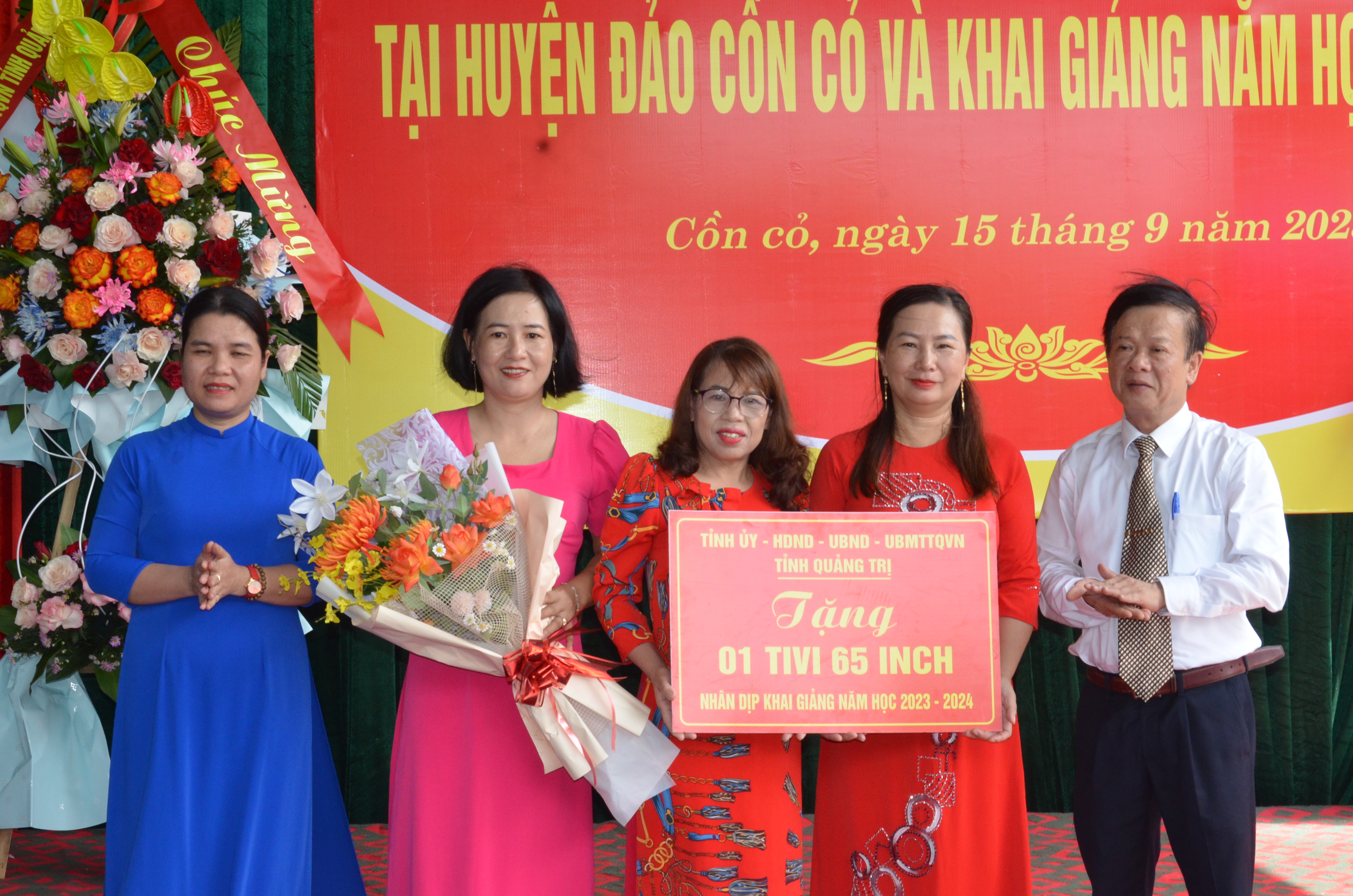 Tiếng trống khai trường đầu tiên trên đảo Cồn Cỏ
