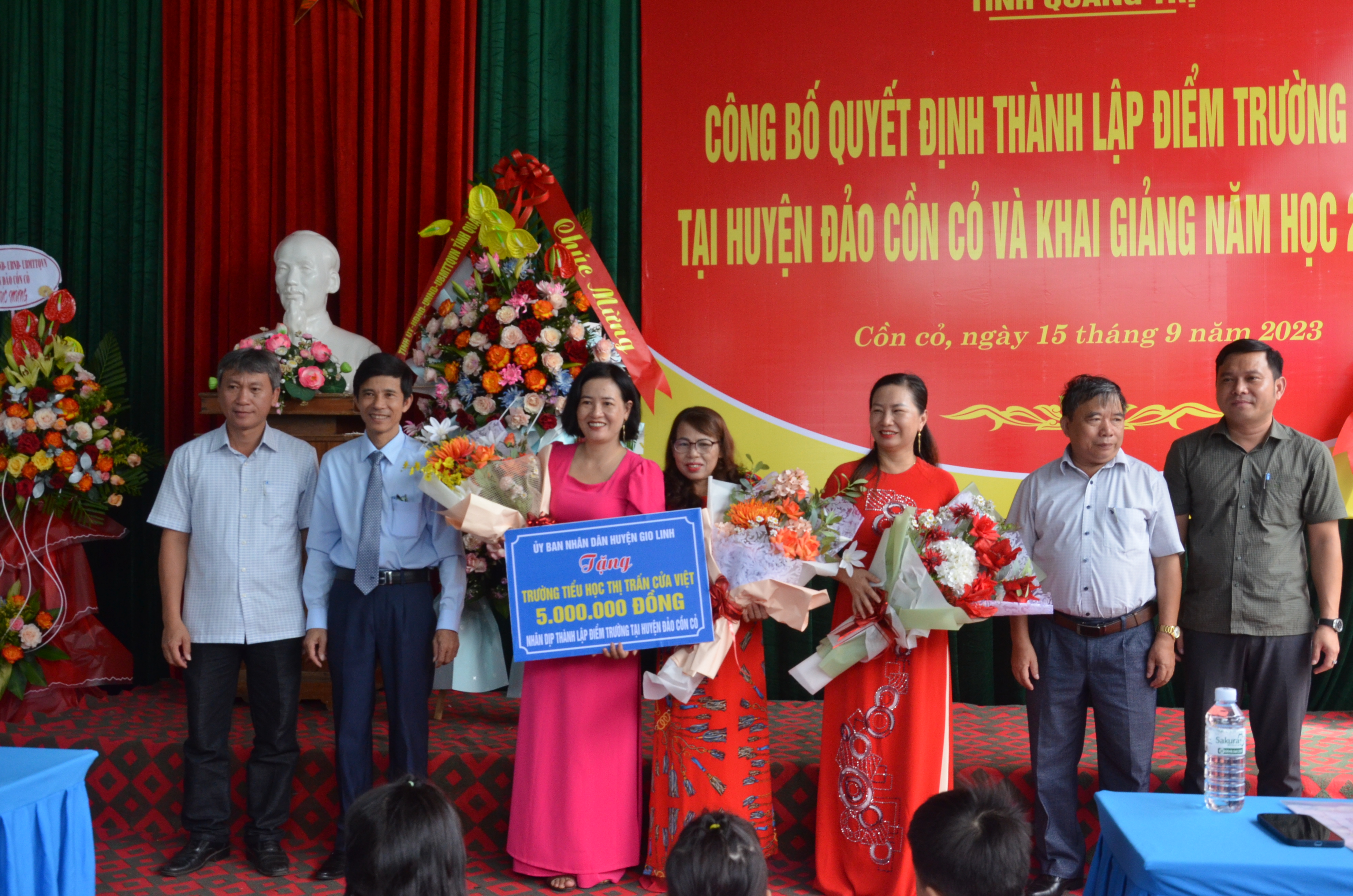 Tiếng trống khai trường đầu tiên trên đảo Cồn Cỏ