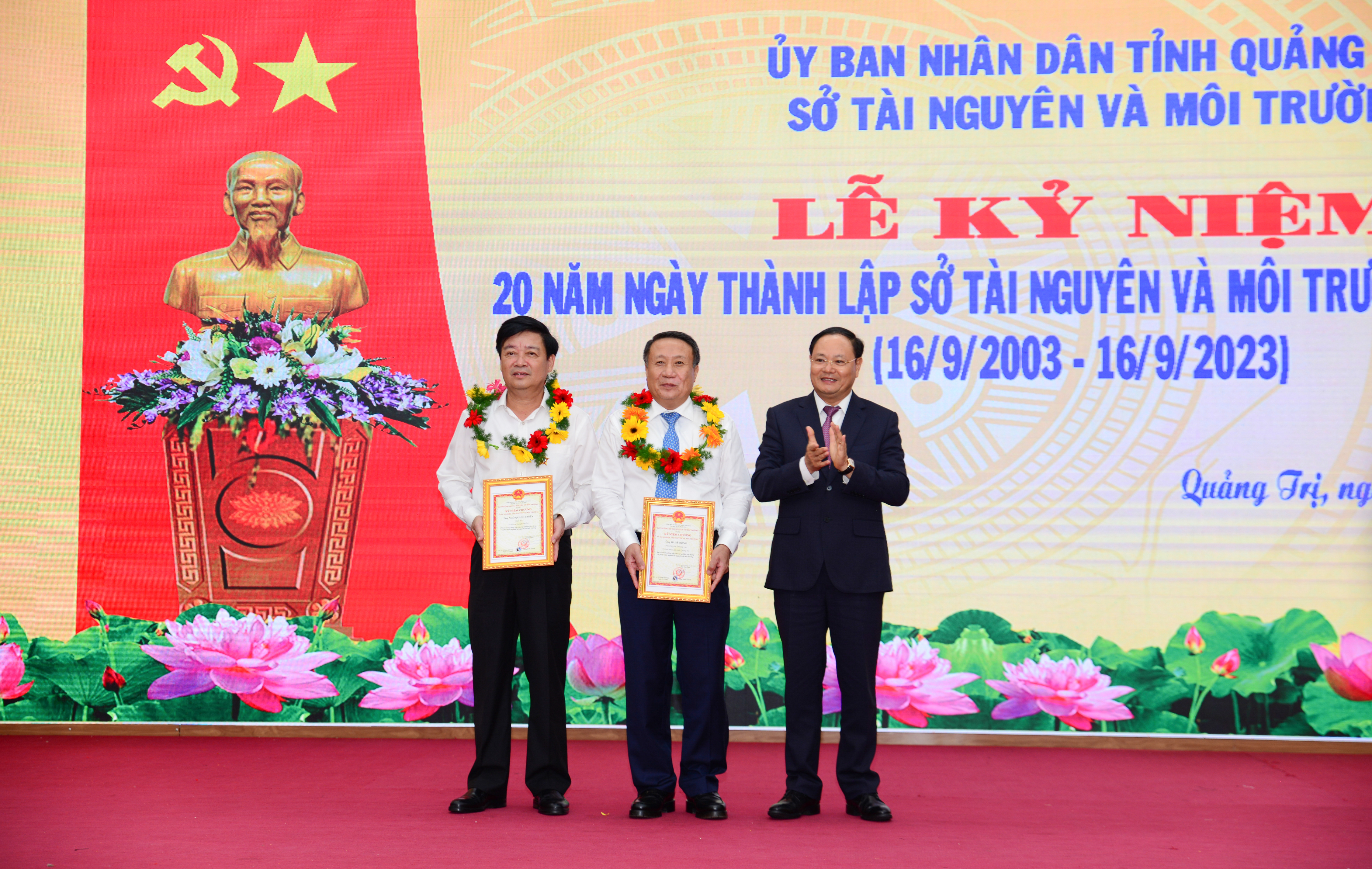Kỷ niệm 20 năm ngày thành lập Sở Tài nguyên và Môi trường