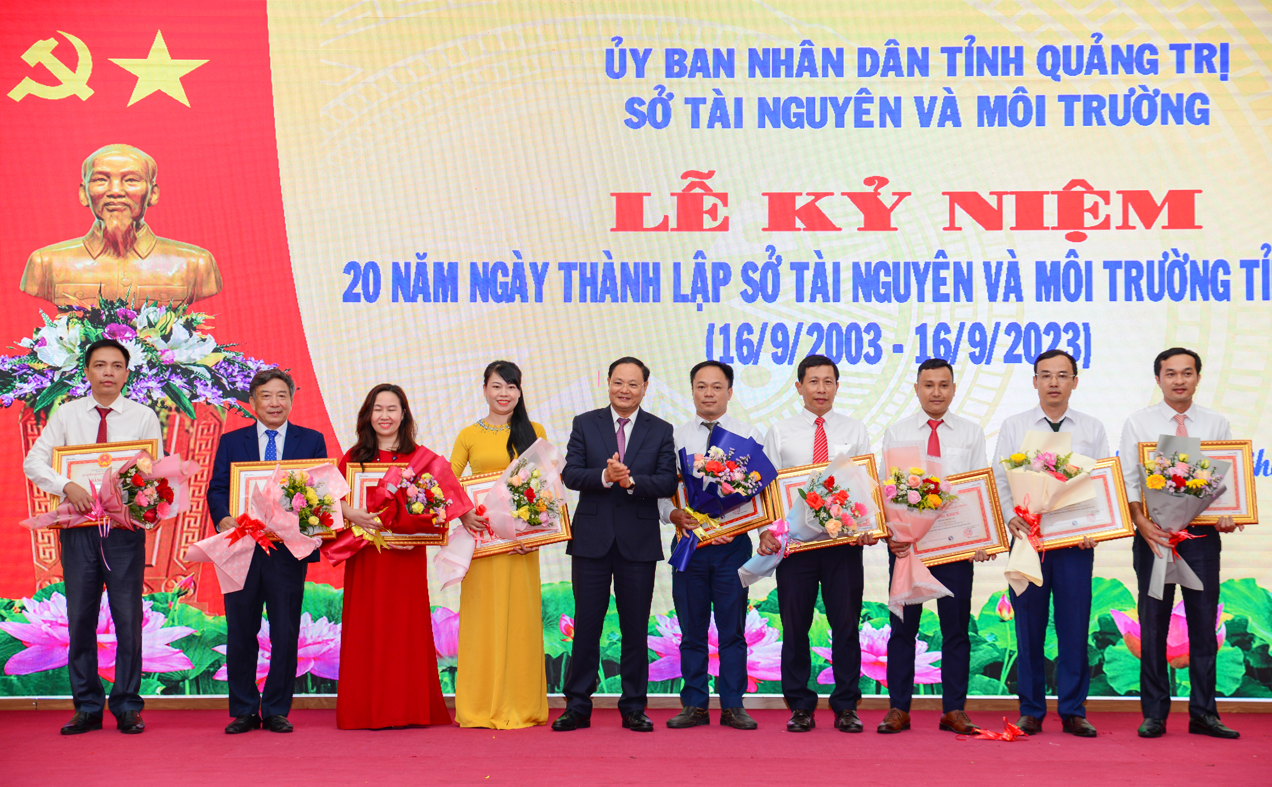 Kỷ niệm 20 năm ngày thành lập Sở Tài nguyên và Môi trường