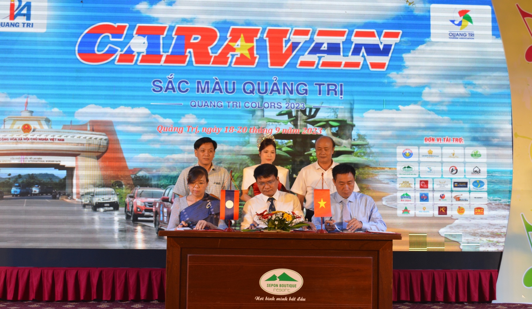 Chương trình Caravan du lịch 2023 “Sắc màu Quảng Trị” và Hội thảo kết nối du lịch Quảng Trị (Việt Nam) – Lào – Thái Lan