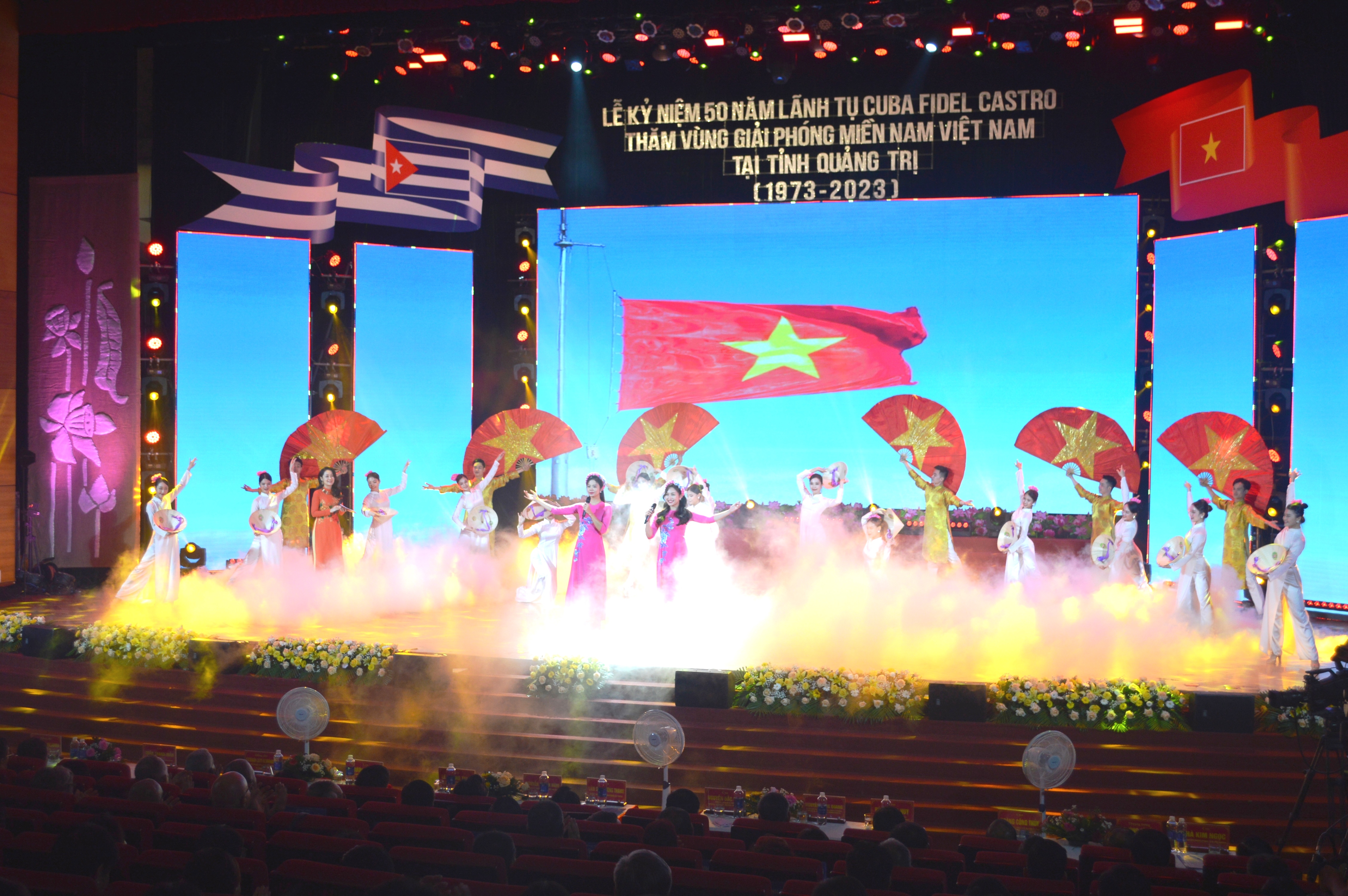 Tổ chức trọng thể Lễ kỷ niệm 50 năm Chủ tịch Cuba Fidel Castro thăm vùng giải phóng miền Nam Việt Nam tại Quảng Trị