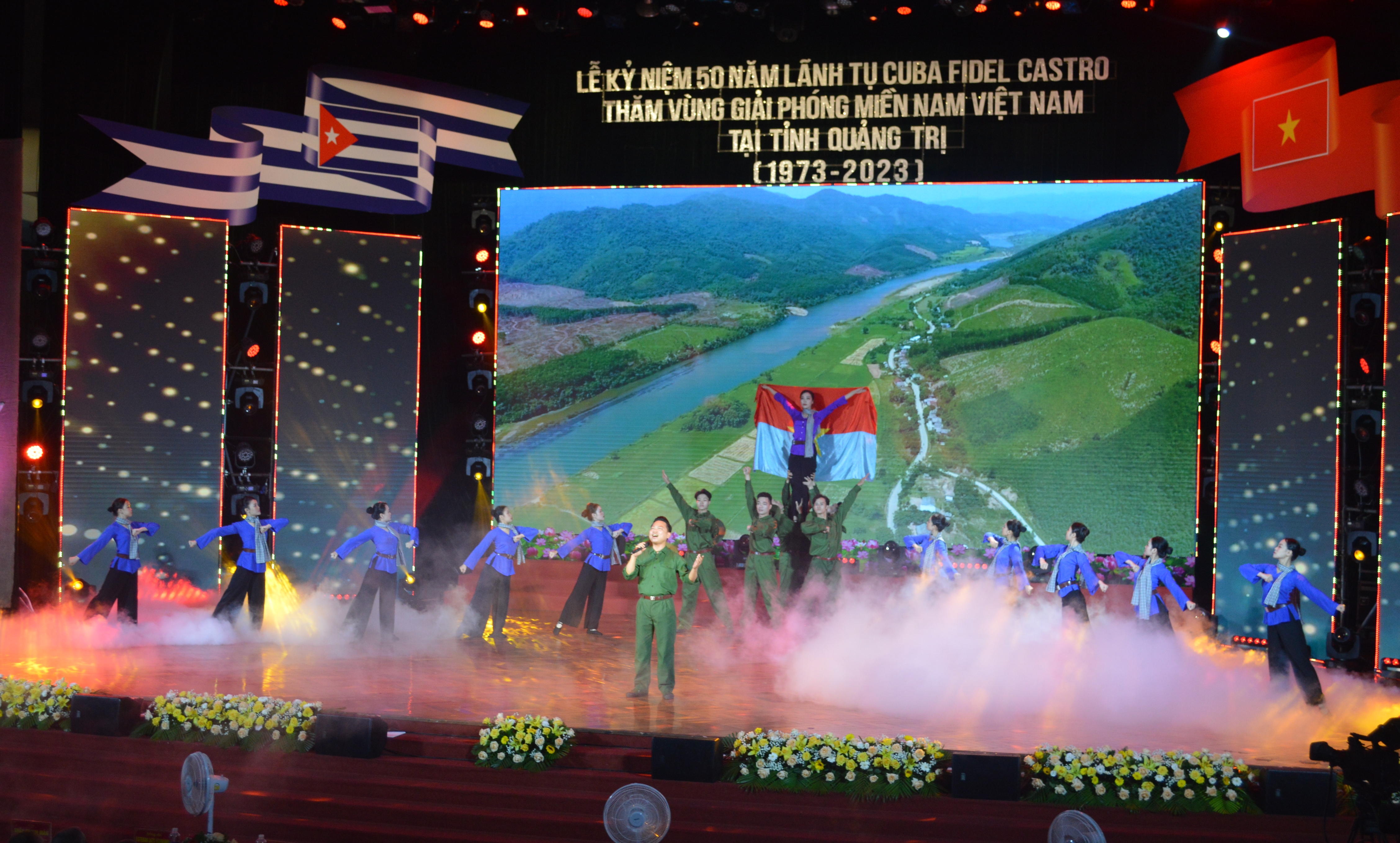 Tổ chức trọng thể Lễ kỷ niệm 50 năm Chủ tịch Cuba Fidel Castro thăm vùng giải phóng miền Nam Việt Nam tại Quảng Trị
