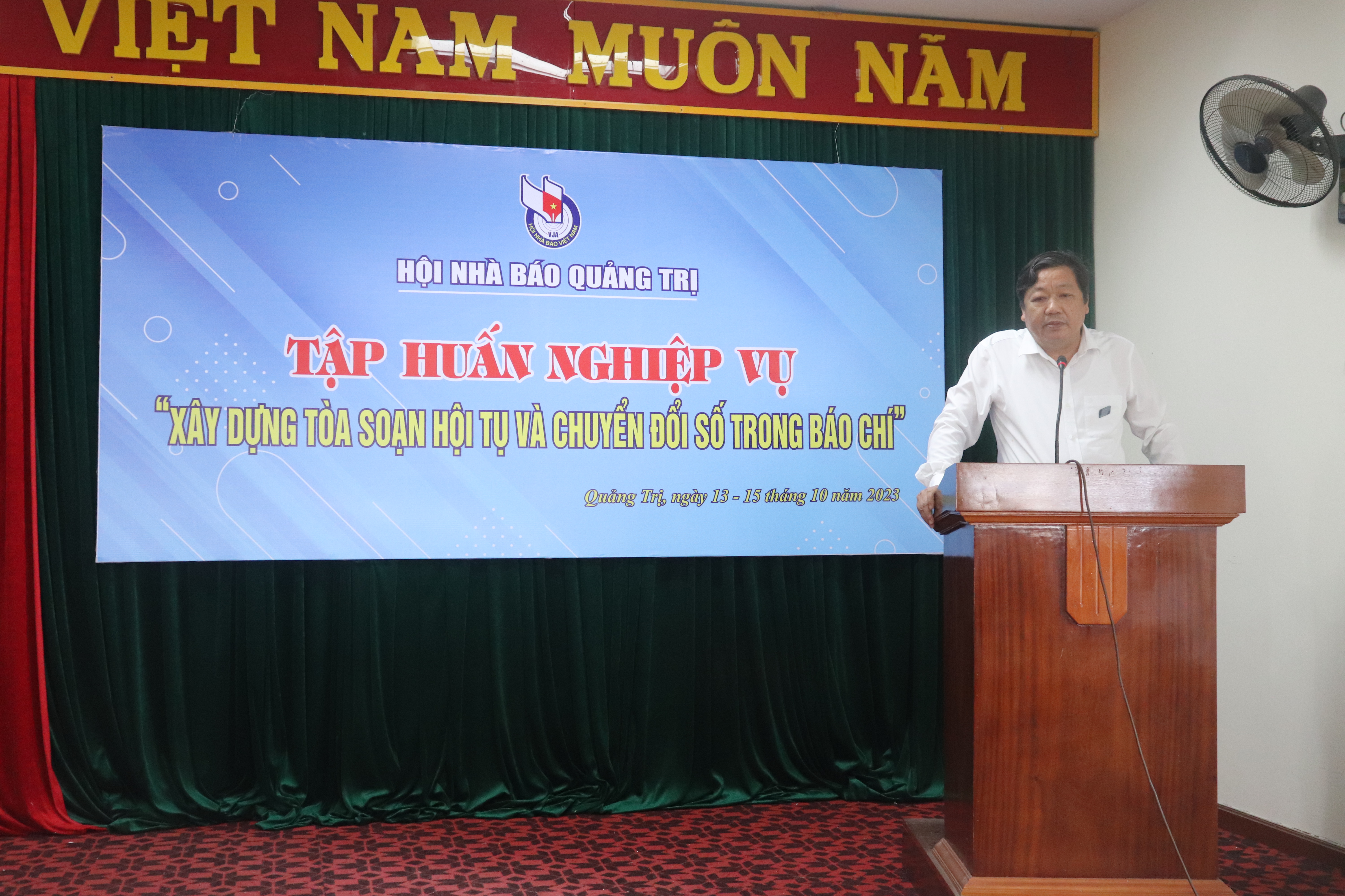 Tập huấn nghiệp vụ “Xây dựng tòa soạn hội tụ và chuyển đổi số trong báo chí”