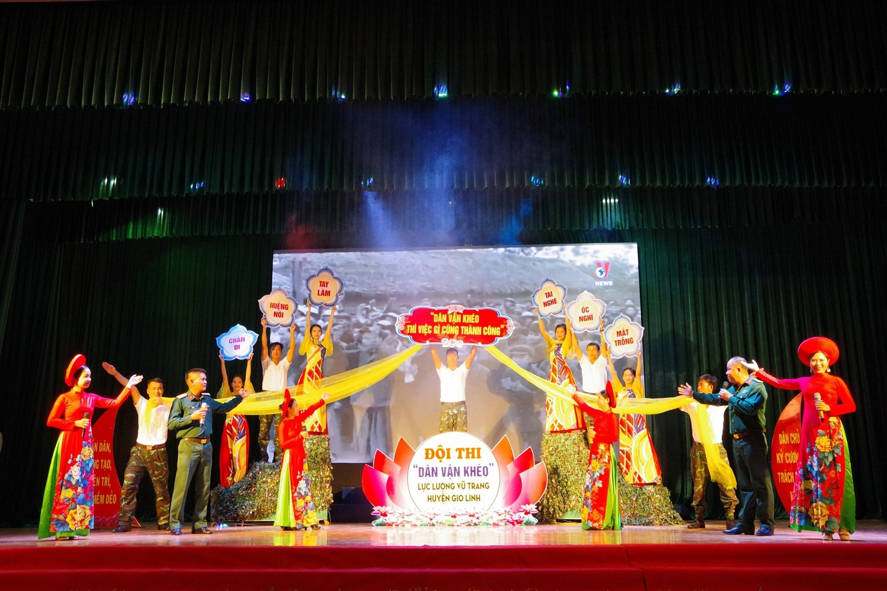 Hội thi “Dân vận khéo” trong lực lượng vũ trang năm 2023 thành công tốt đẹp
