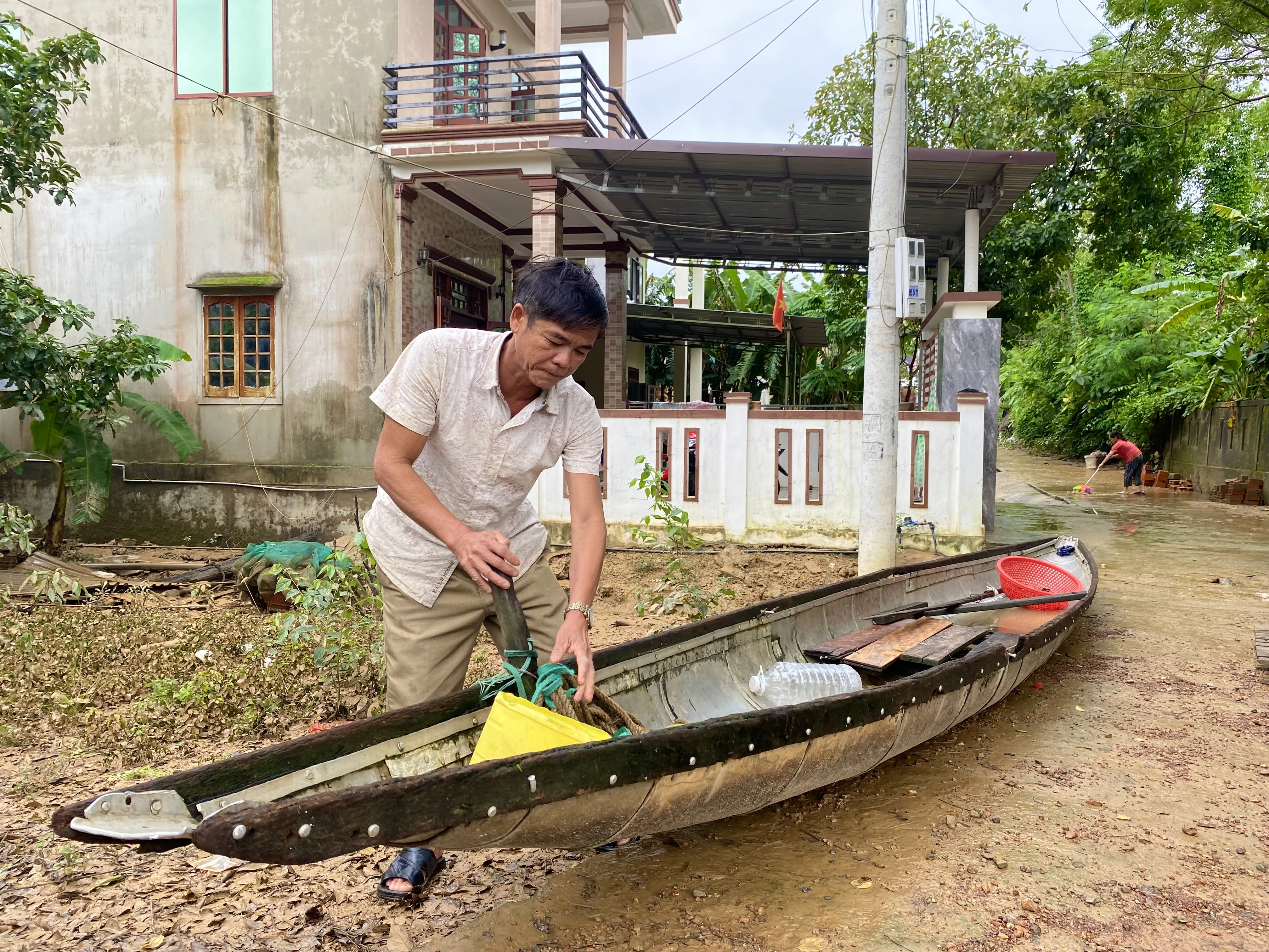 TP. Đông Hà: Khẩn trương khắc phục ngập lụt cục bộ