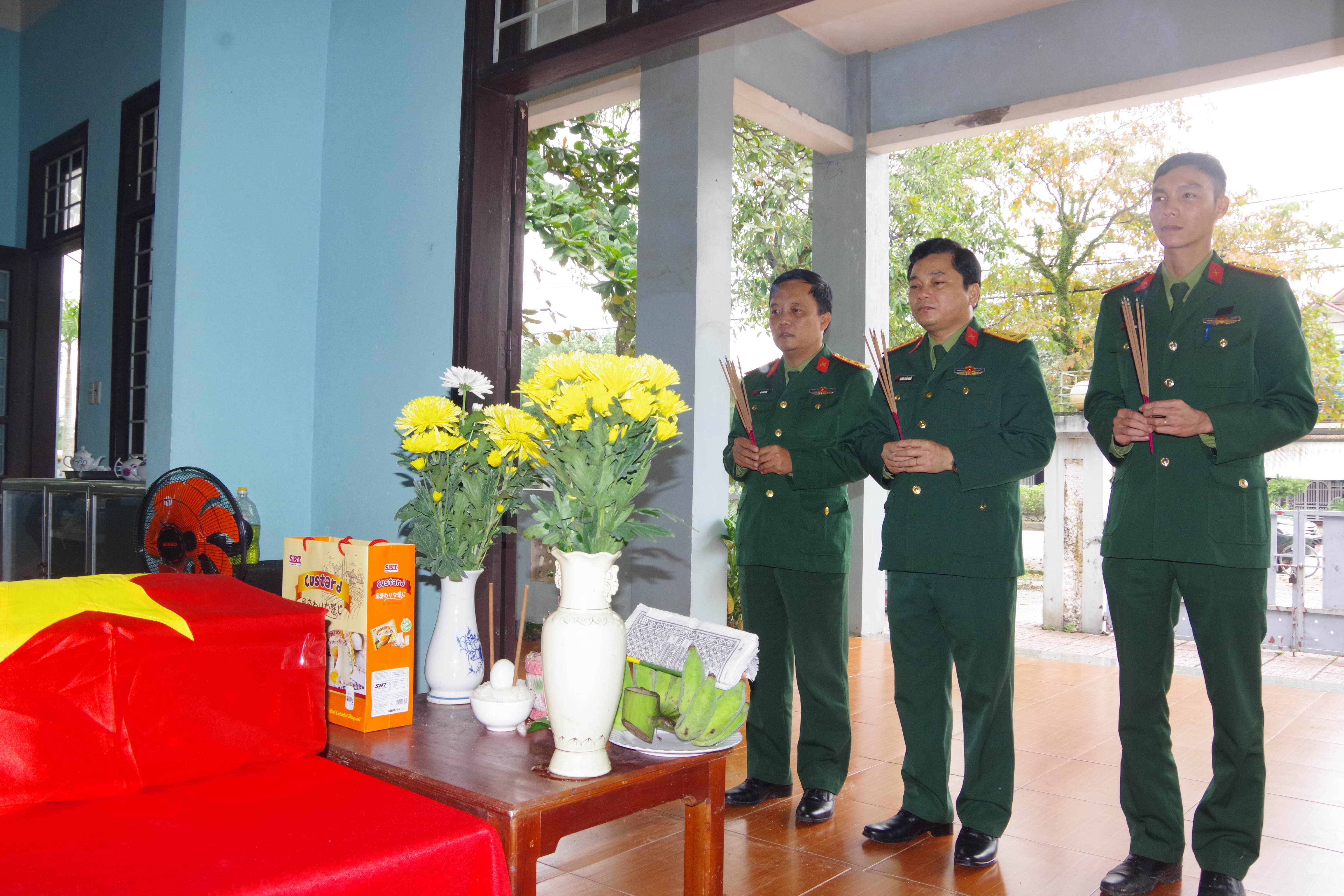 Quy tập được 3 hài cốt liệt sĩ ở thôn Thượng Phước