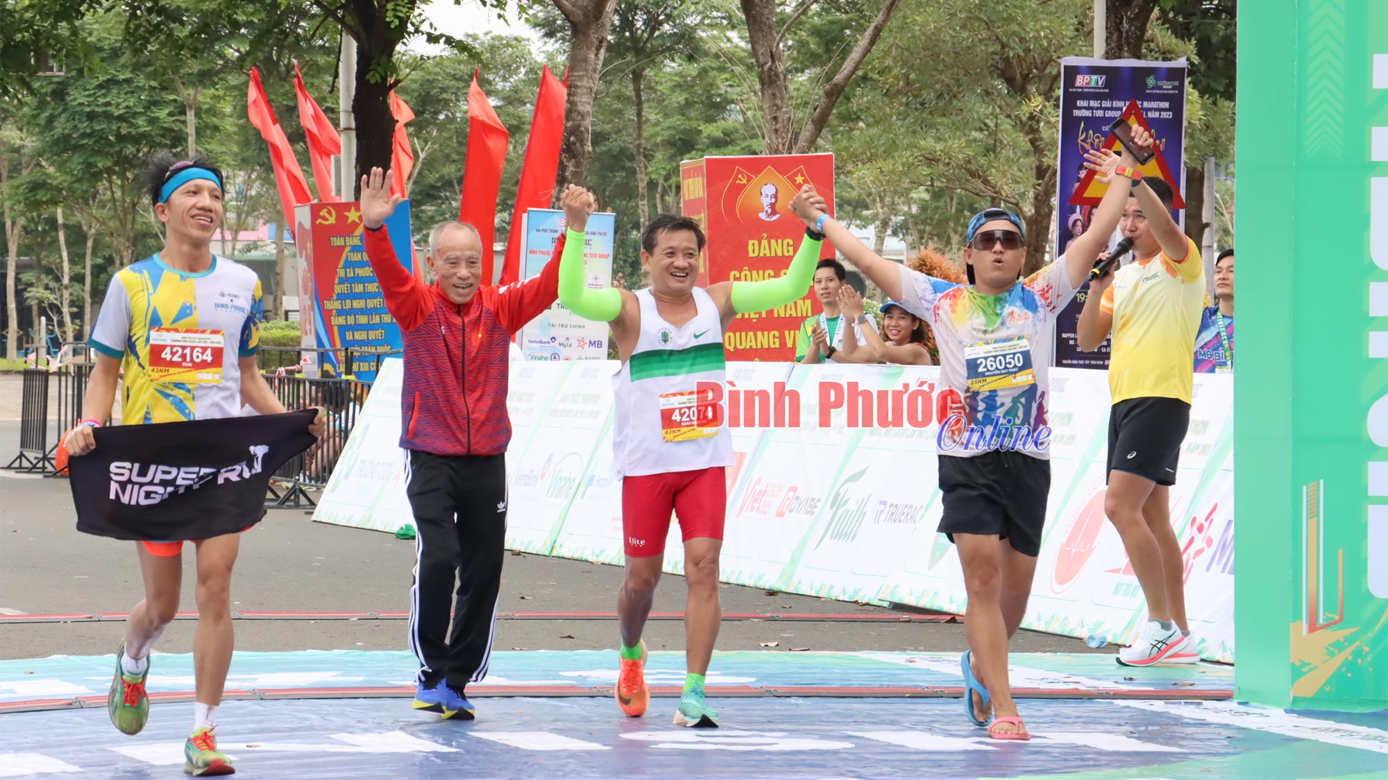 Giải Bình Phước marathon - Trường Tươi Group lần thứ I thành công tốt đẹp