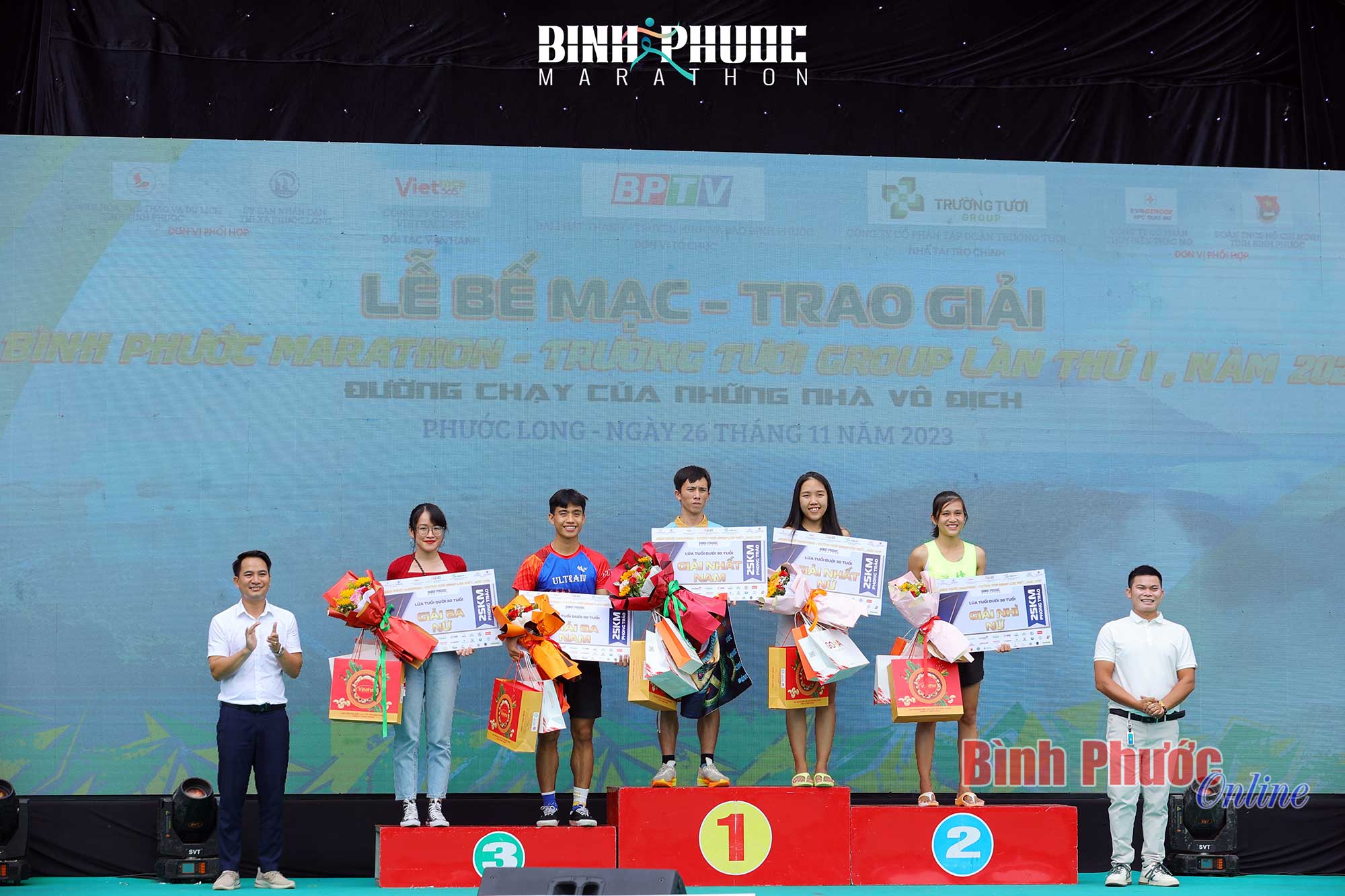 Giải Bình Phước marathon - Trường Tươi Group lần thứ I thành công tốt đẹp