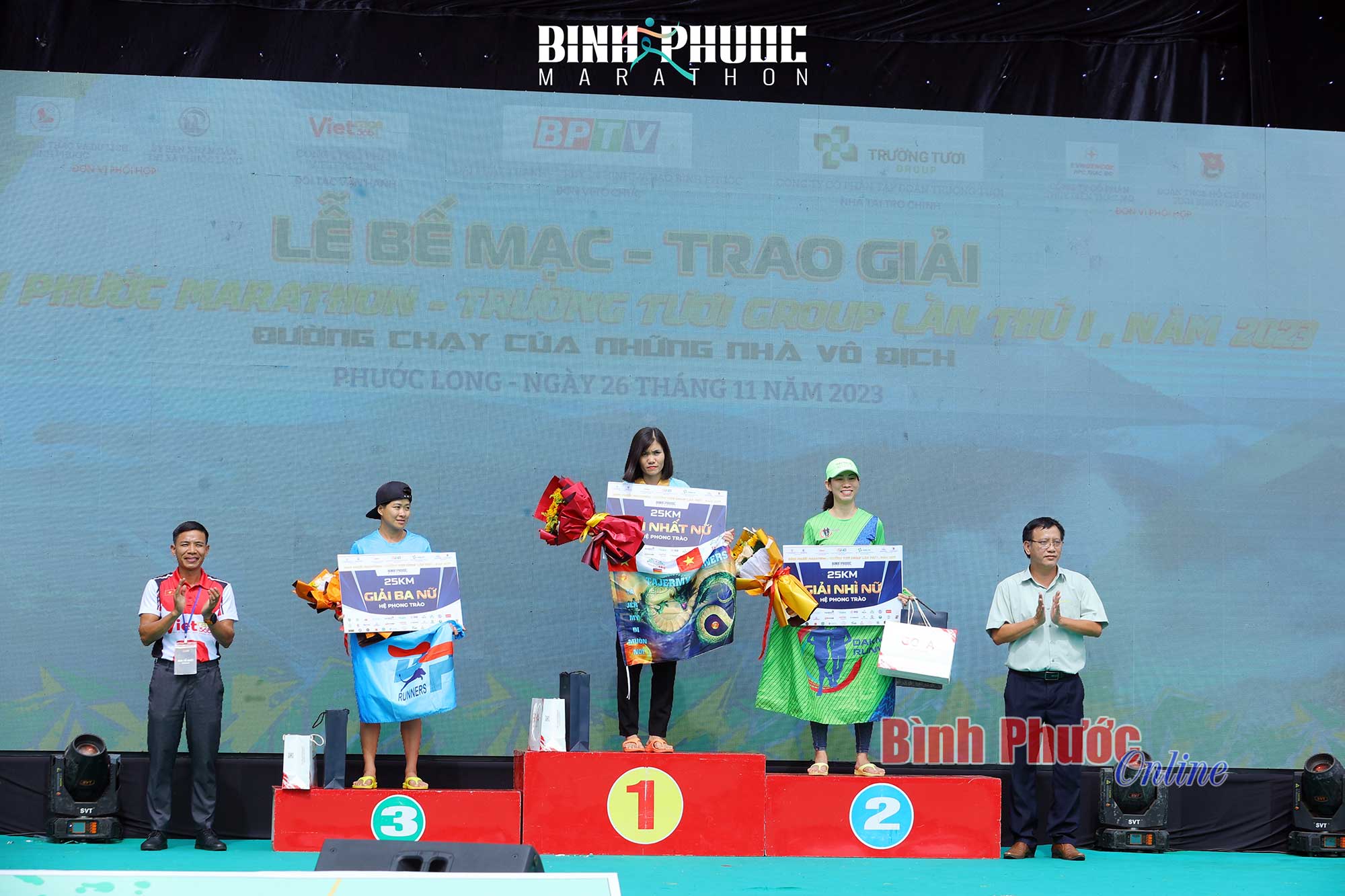 Giải Bình Phước marathon - Trường Tươi Group lần thứ I thành công tốt đẹp