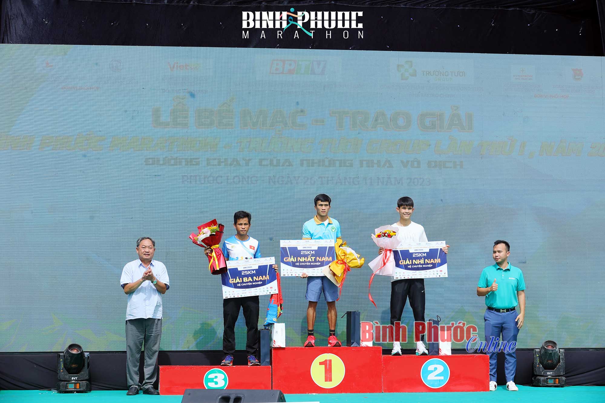 Giải Bình Phước marathon - Trường Tươi Group lần thứ I thành công tốt đẹp