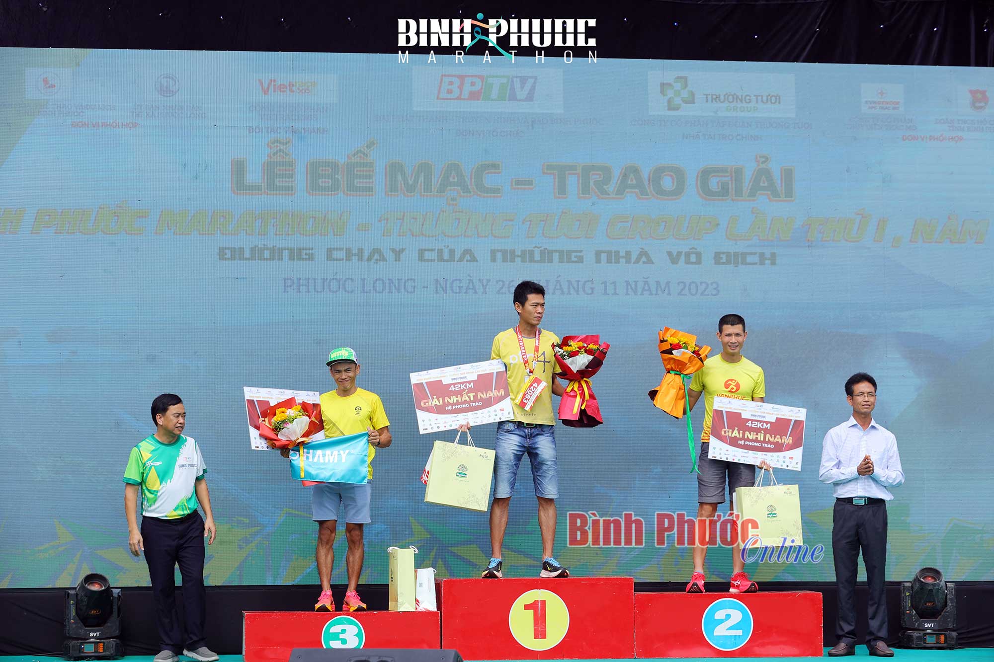 Giải Bình Phước marathon - Trường Tươi Group lần thứ I thành công tốt đẹp