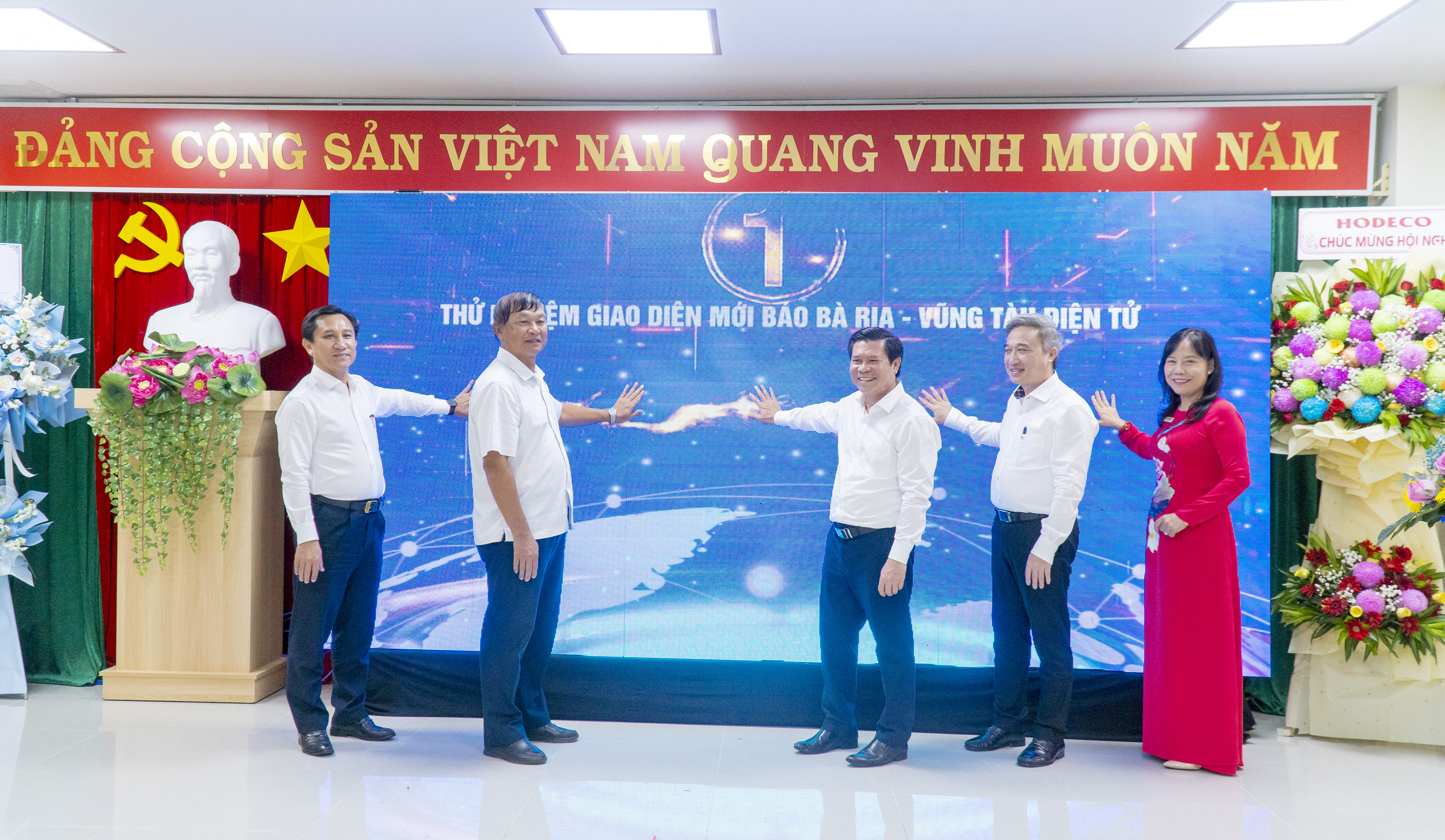 Thử nghiệm giao diện mới Báo Bà Rịa - Vũng Tàu điện tử