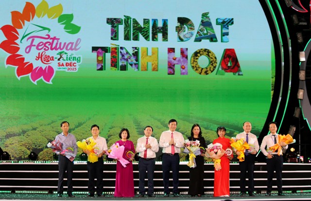 Khai mạc Festival Hoa - Kiểng Sa Đéc lần thứ 1 năm 2023