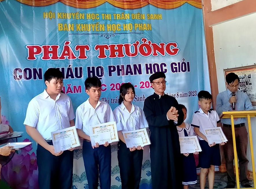 Ghi nhận về phong trào khuyến học, khuyến tài của dòng họ Phan ở Diên Sanh