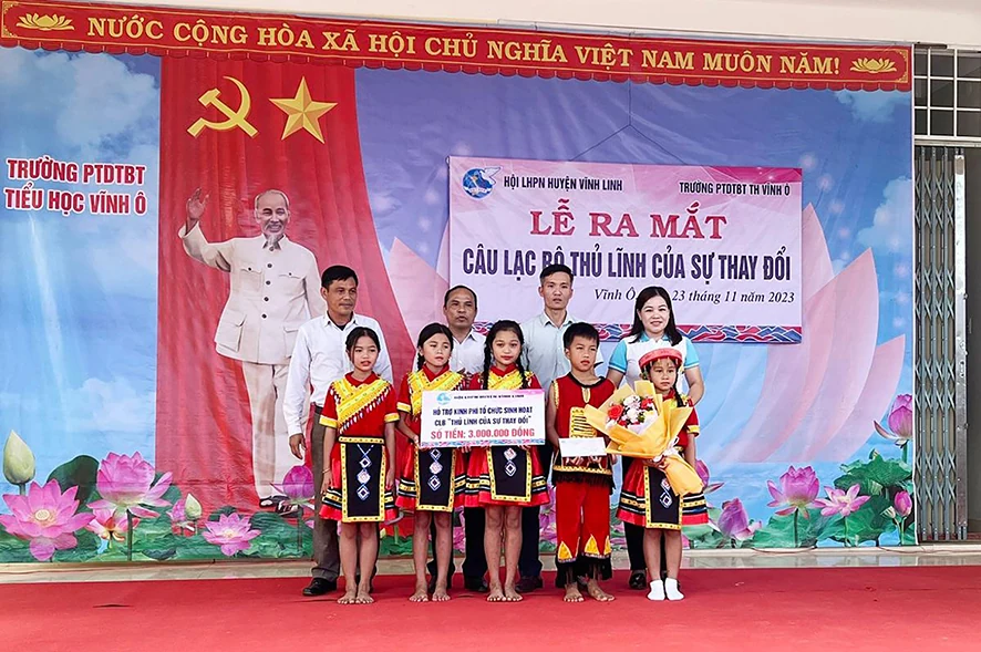 Góp phần nâng cao quyền năng của phụ nữ và trẻ em vùng đồng bào dân tộc thiểu số ở Vĩnh Linh