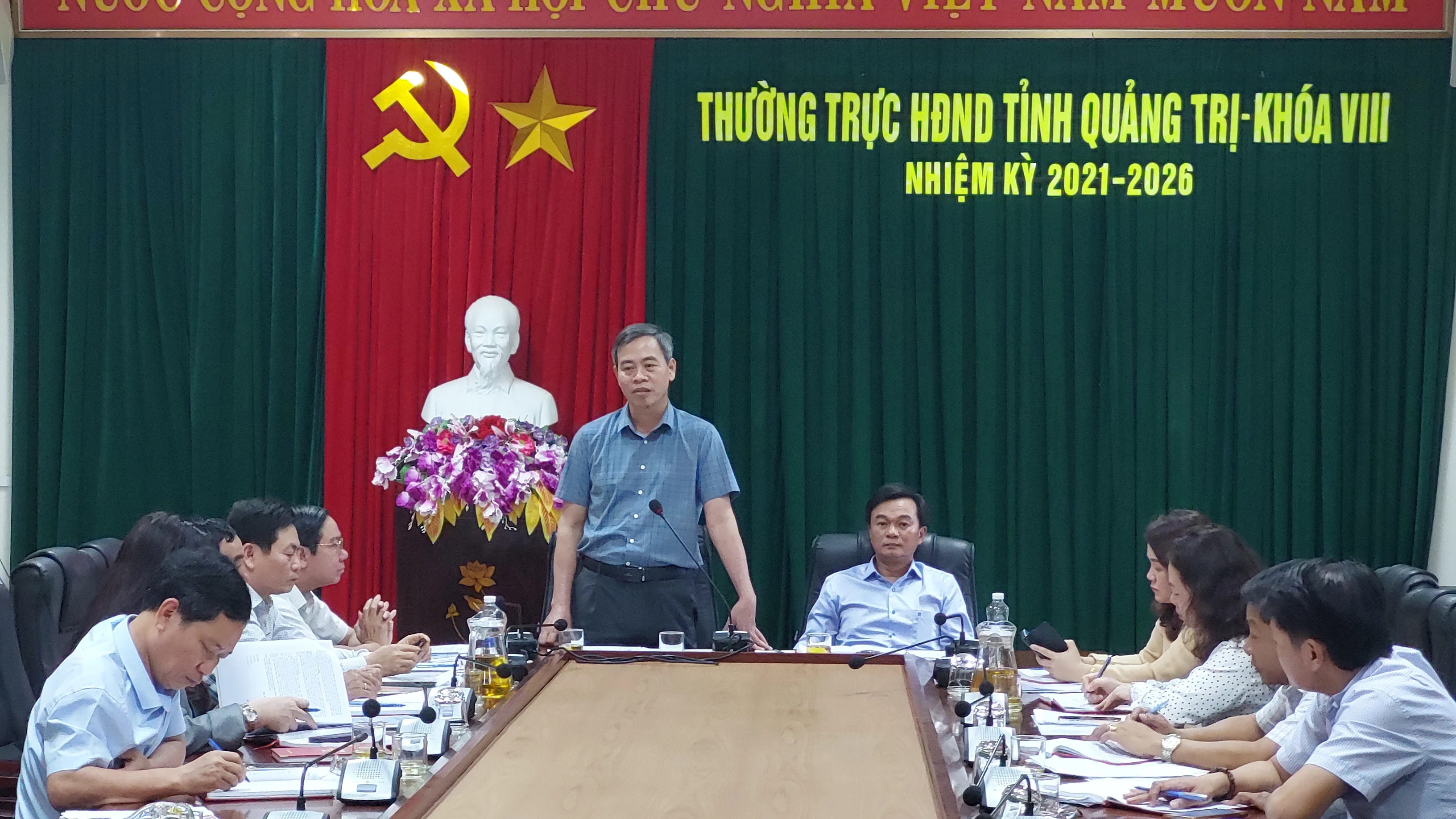 Thường trực HĐND tỉnh làm việc với Ban Văn hóa - Xã hội HĐND tỉnh