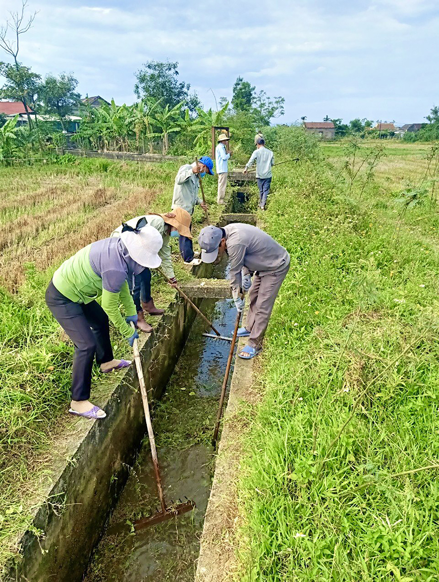 Những “bóng hồng” làm thủy lợi