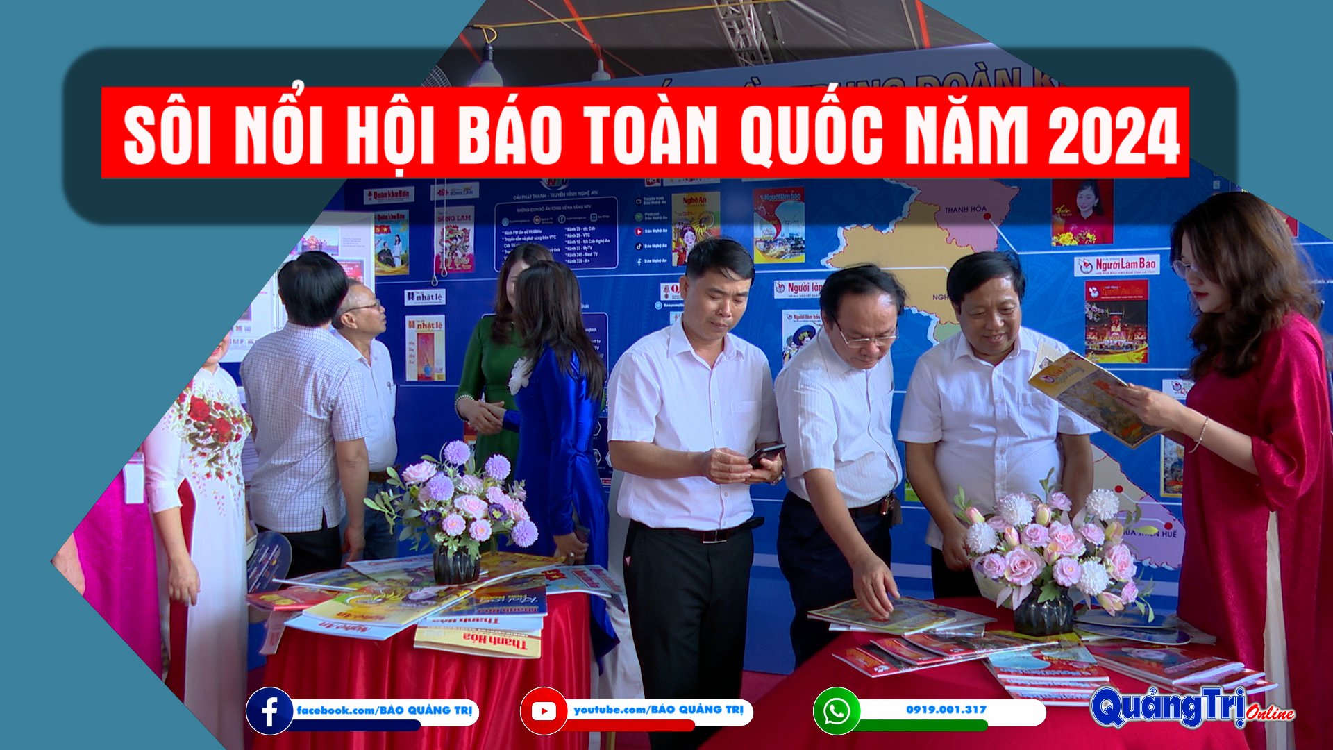 Sôi nổi Hội báo toàn quốc năm 2024