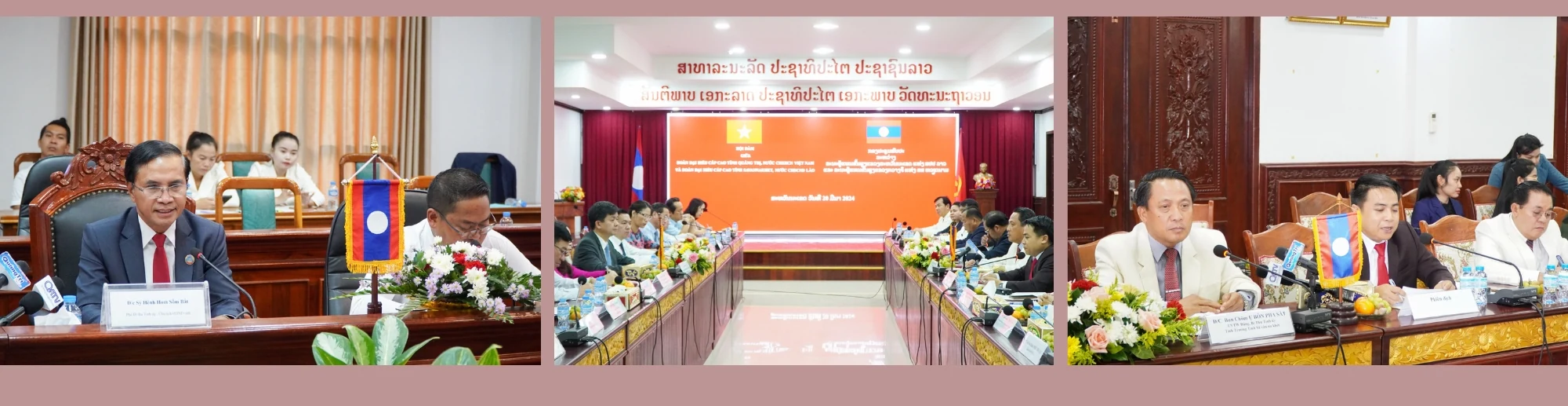 Quảng Trị vun đắp tình hữu nghị và hợp tác toàn diện với các tỉnh bạn Lào