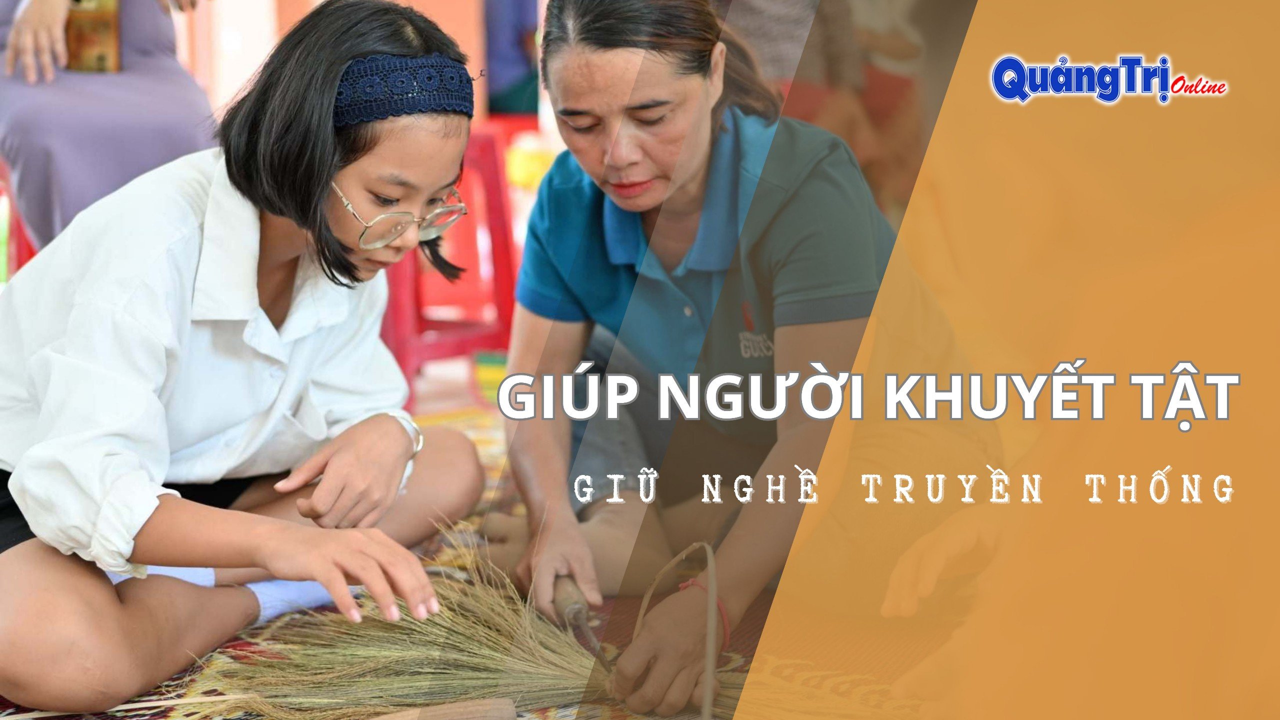 Giúp người khuyết tật giữ nghề truyền thống