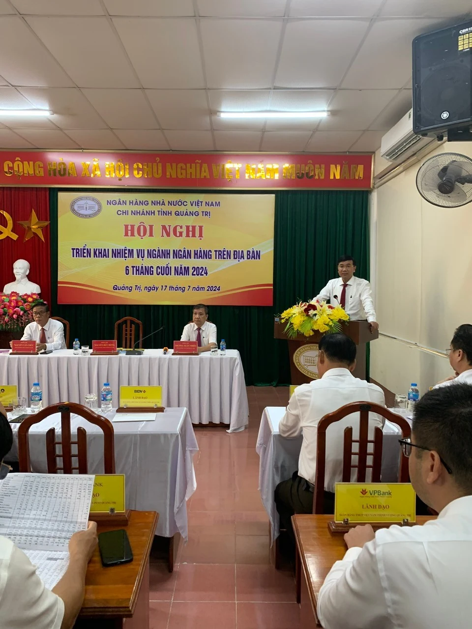 Tổng dư nợ cho vay đối với nền kinh tế tỉnh Quảng Trị đến 30/6/2024 đạt 53.016 tỉ đồng