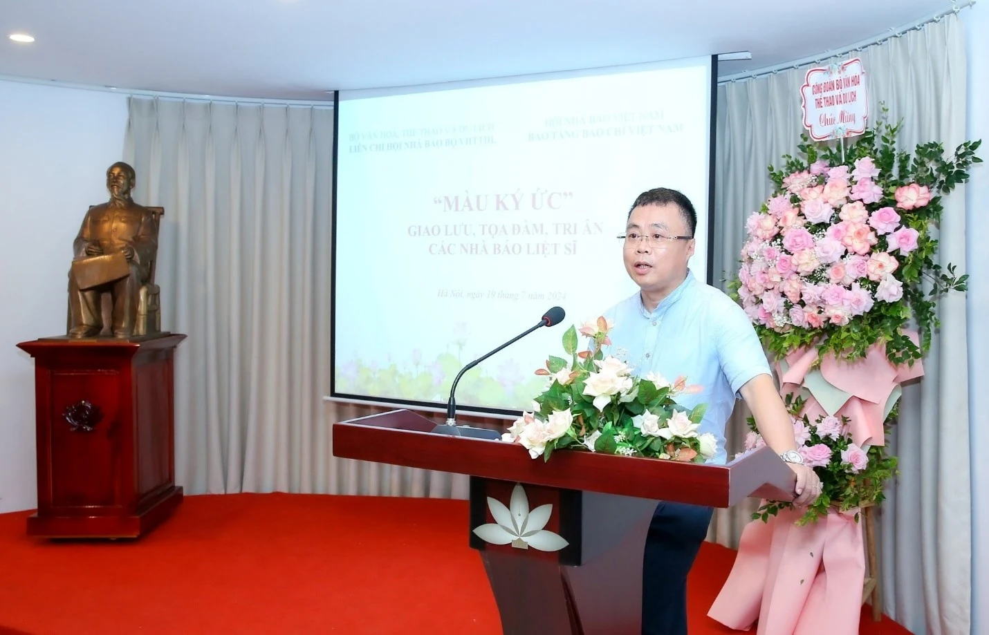 Kỷ niệm 77 năm ngày Thương binh - Liệt sĩ (27.7.1947 – 27.7.2024): “Màu ký ức” tưởng nhớ, tri ân các nhà báo liệt sĩ