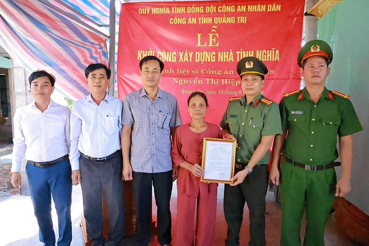 Chung tay vì công tác tình nghĩa