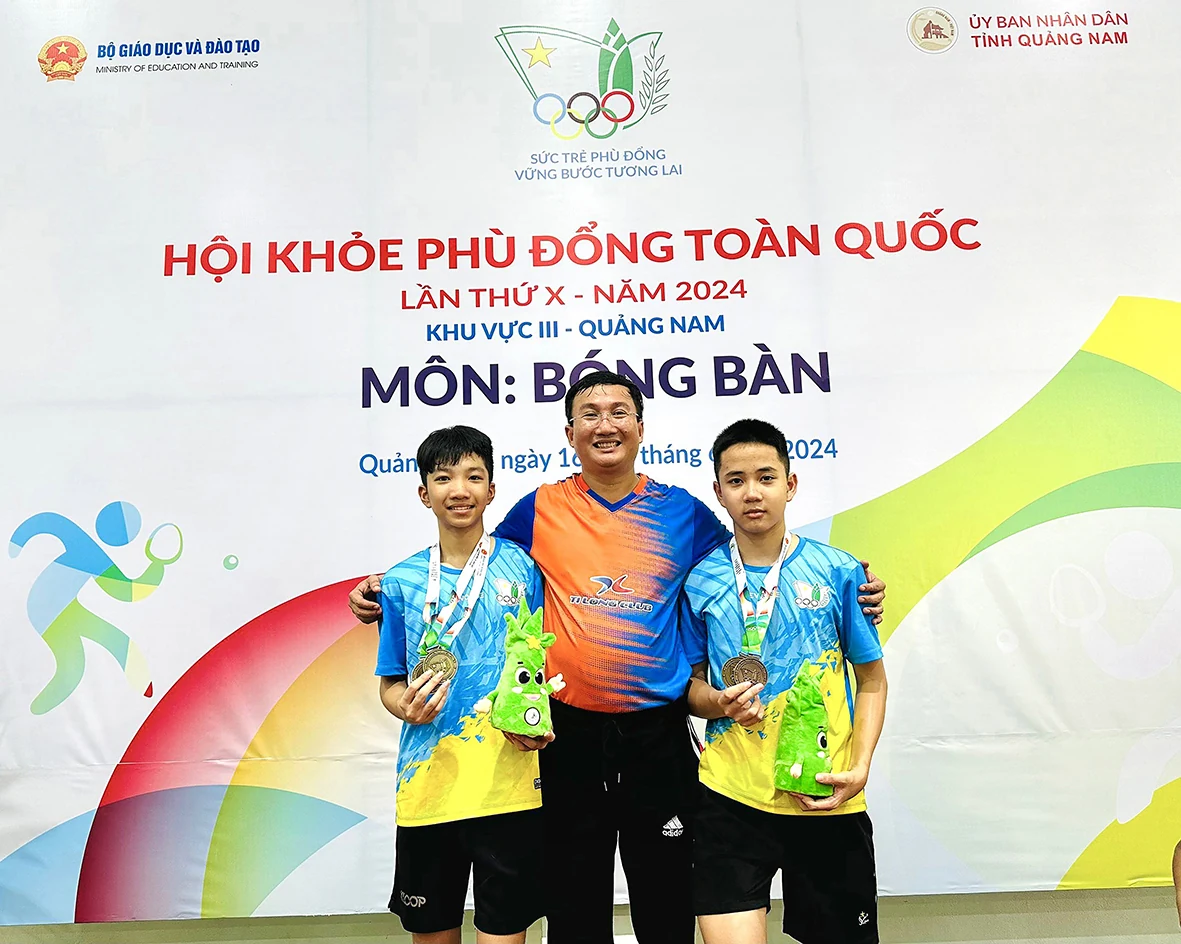 Bước tiến mới của bộ môn bóng bàn học đường Quảng Trị