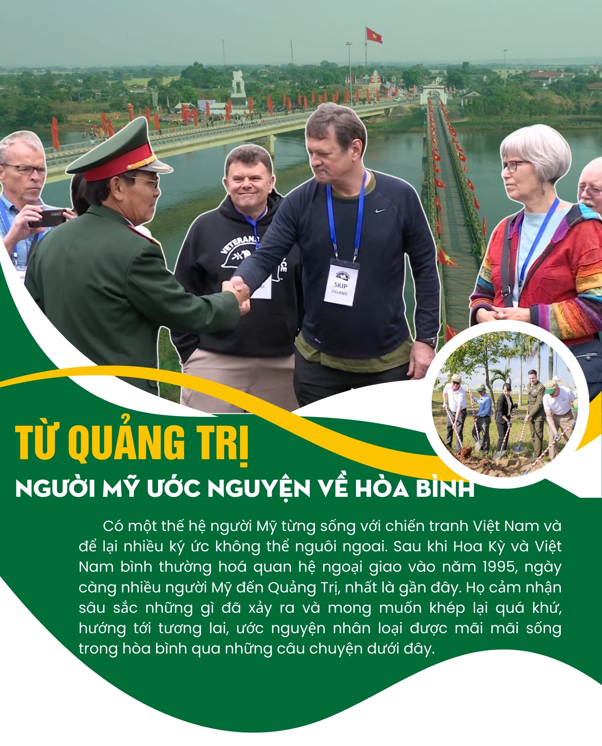 E-magazine: Từ Quảng Trị, người Mỹ ước nguyện về hoà bình